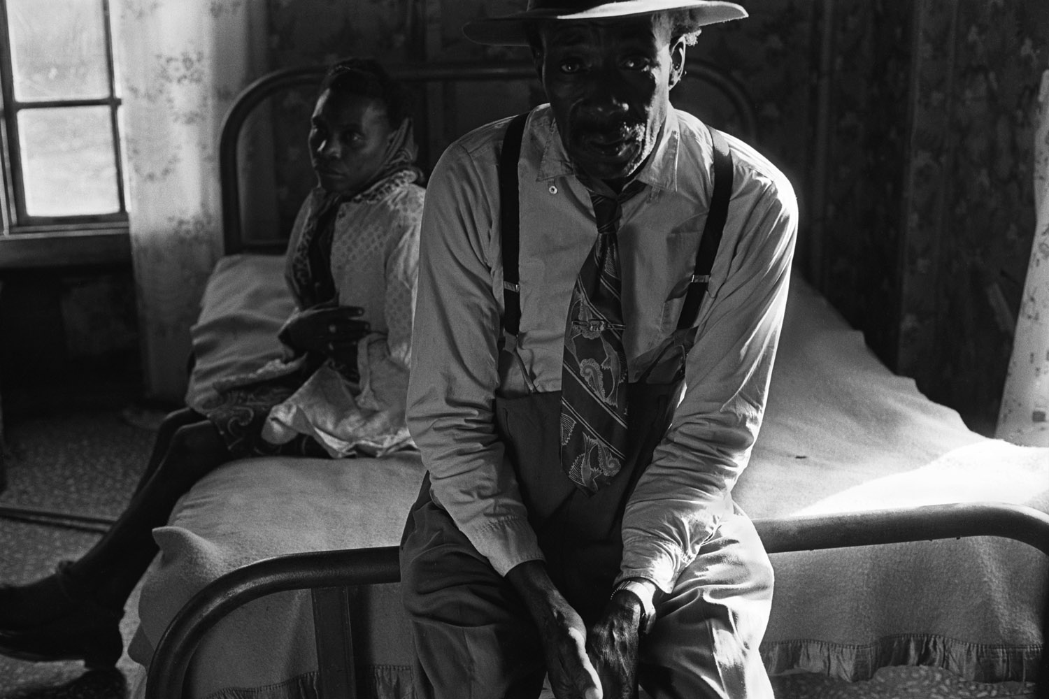 Reverend and Mrs. Landers, Hughes, AR, 1969