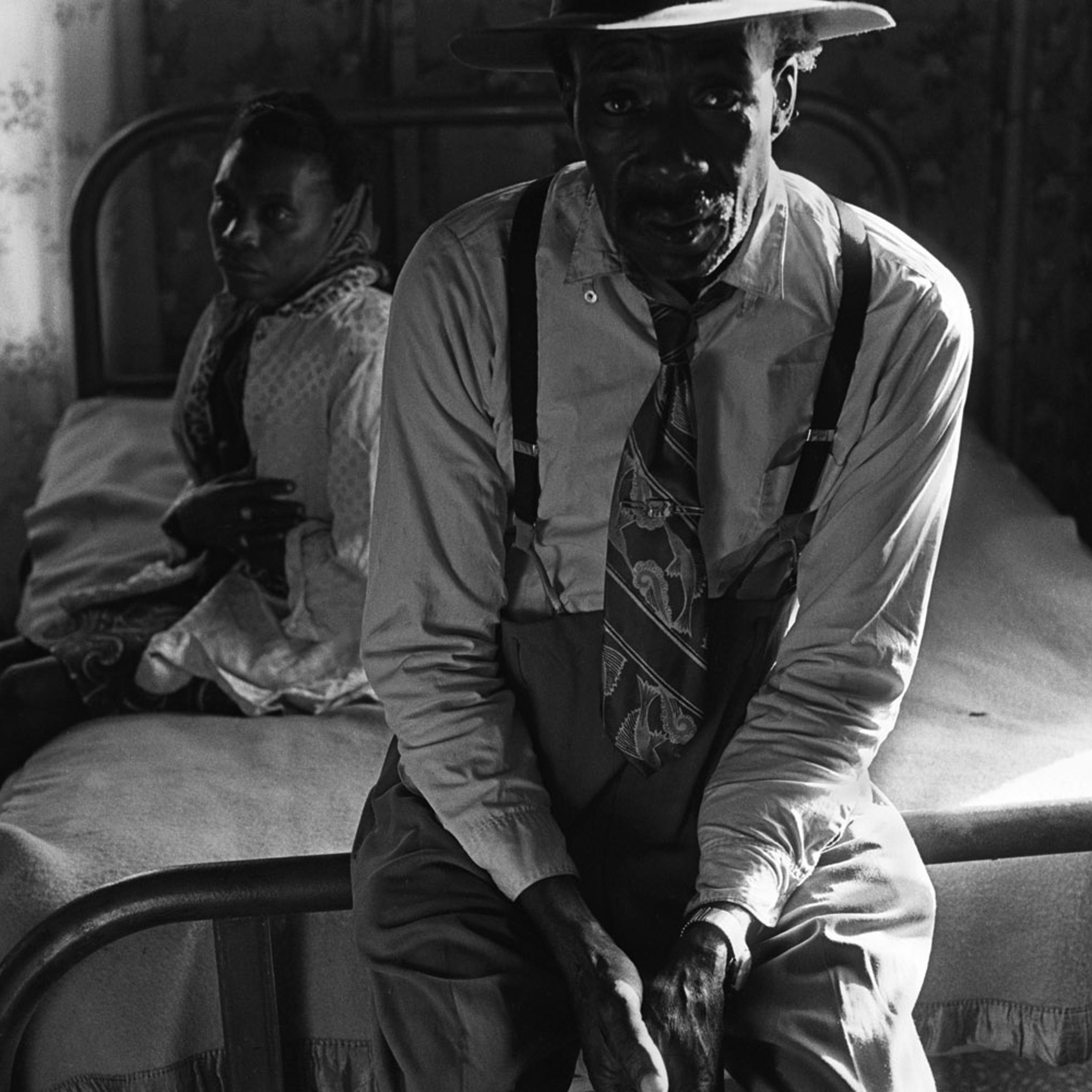 Reverend and Mrs. Landers, Hughes, AR, 1969