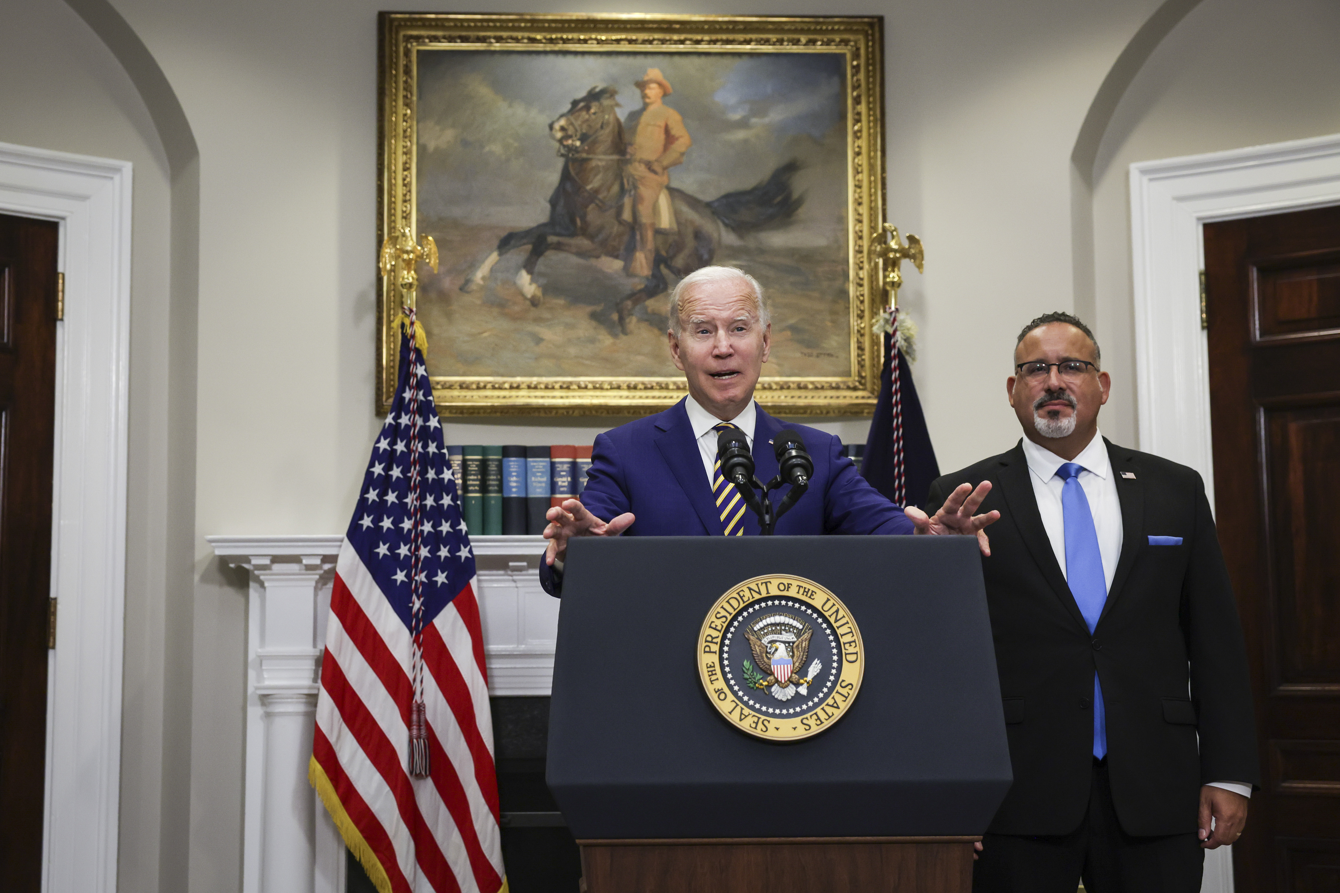 President Biden Delivers Remarks At The White House