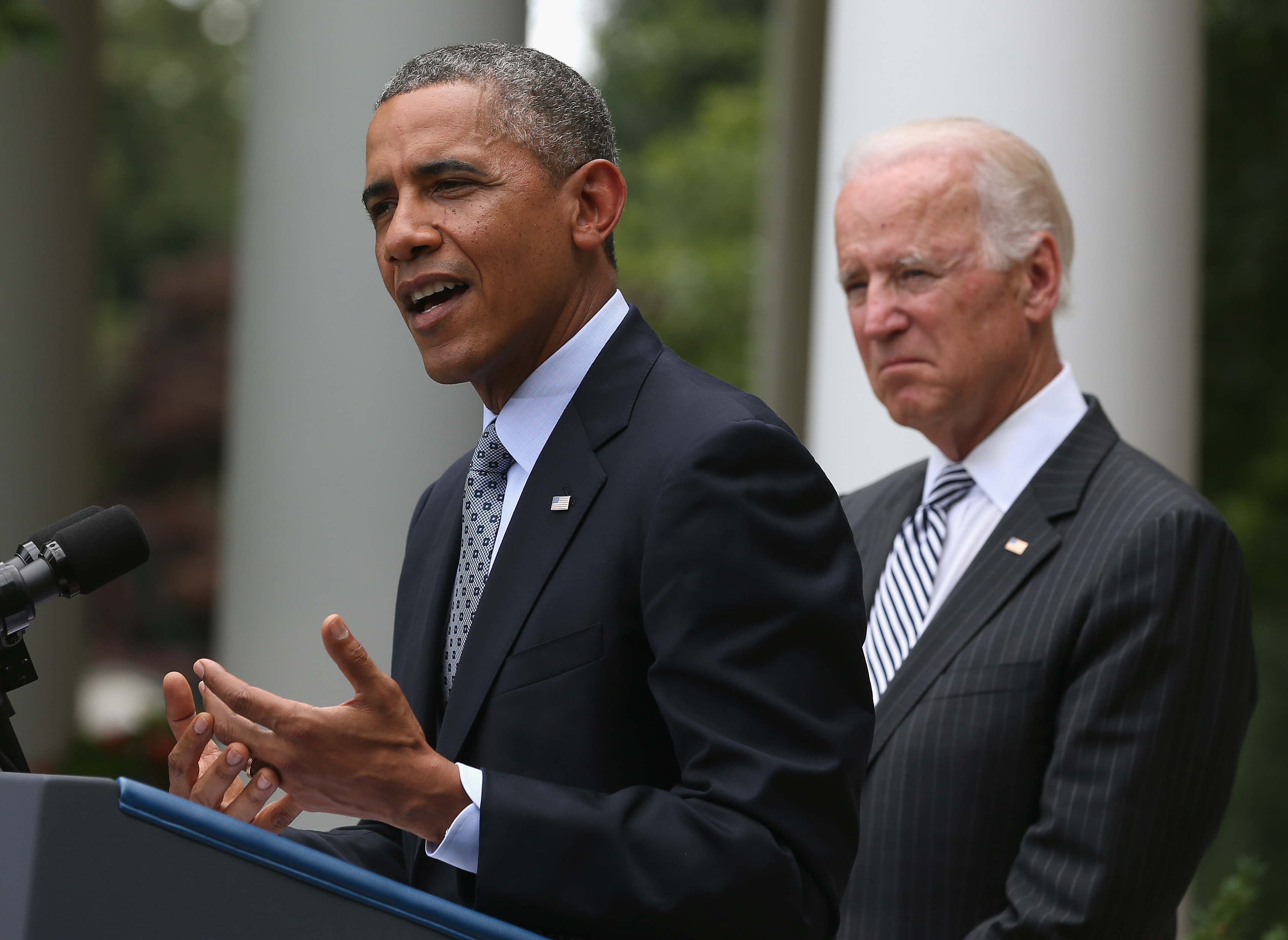 President Obama Delivers Statement On Immigration Reform In The Rose Garden