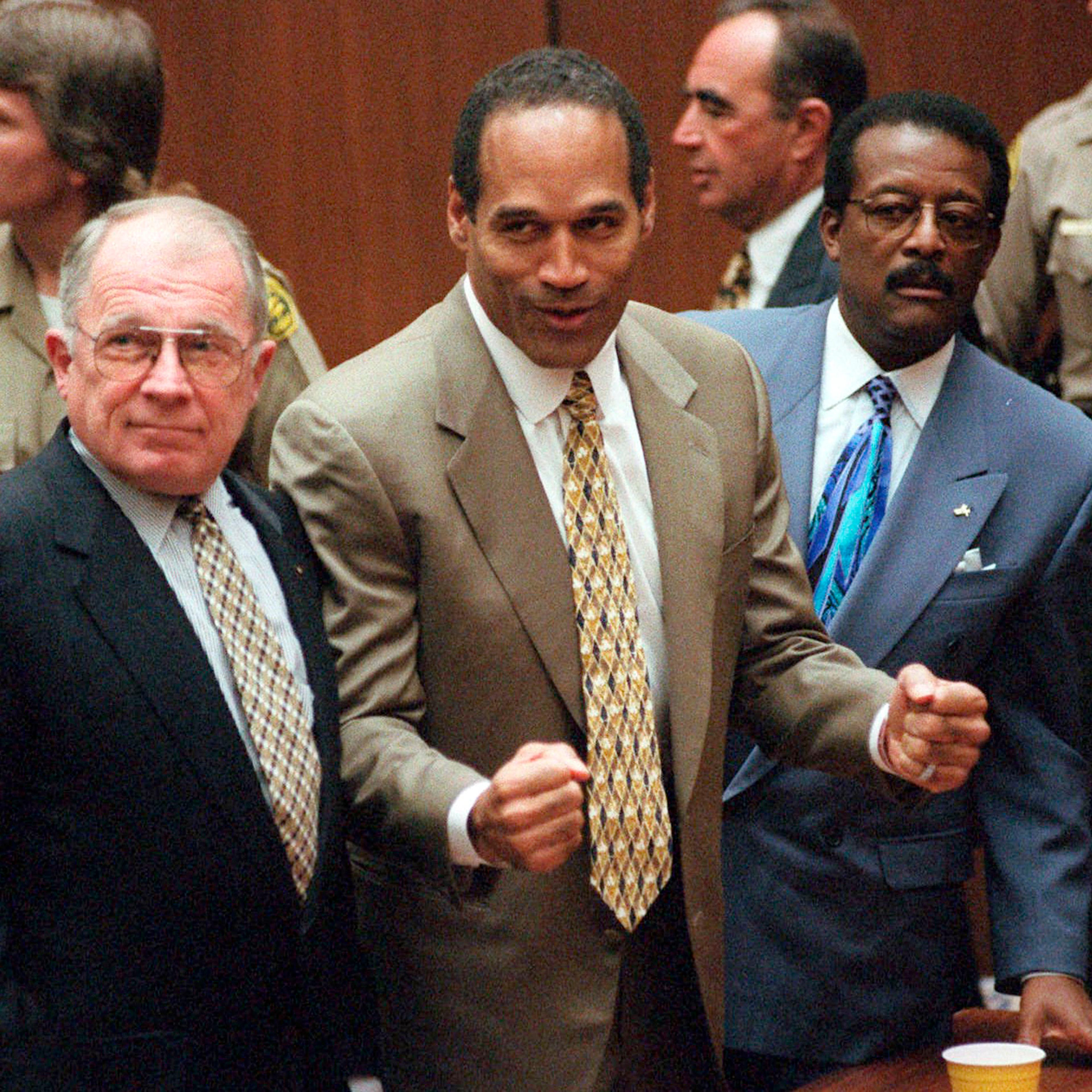 O.J. Simpson, F. Lee Bailey, Johnnie L. Cochran Jr.