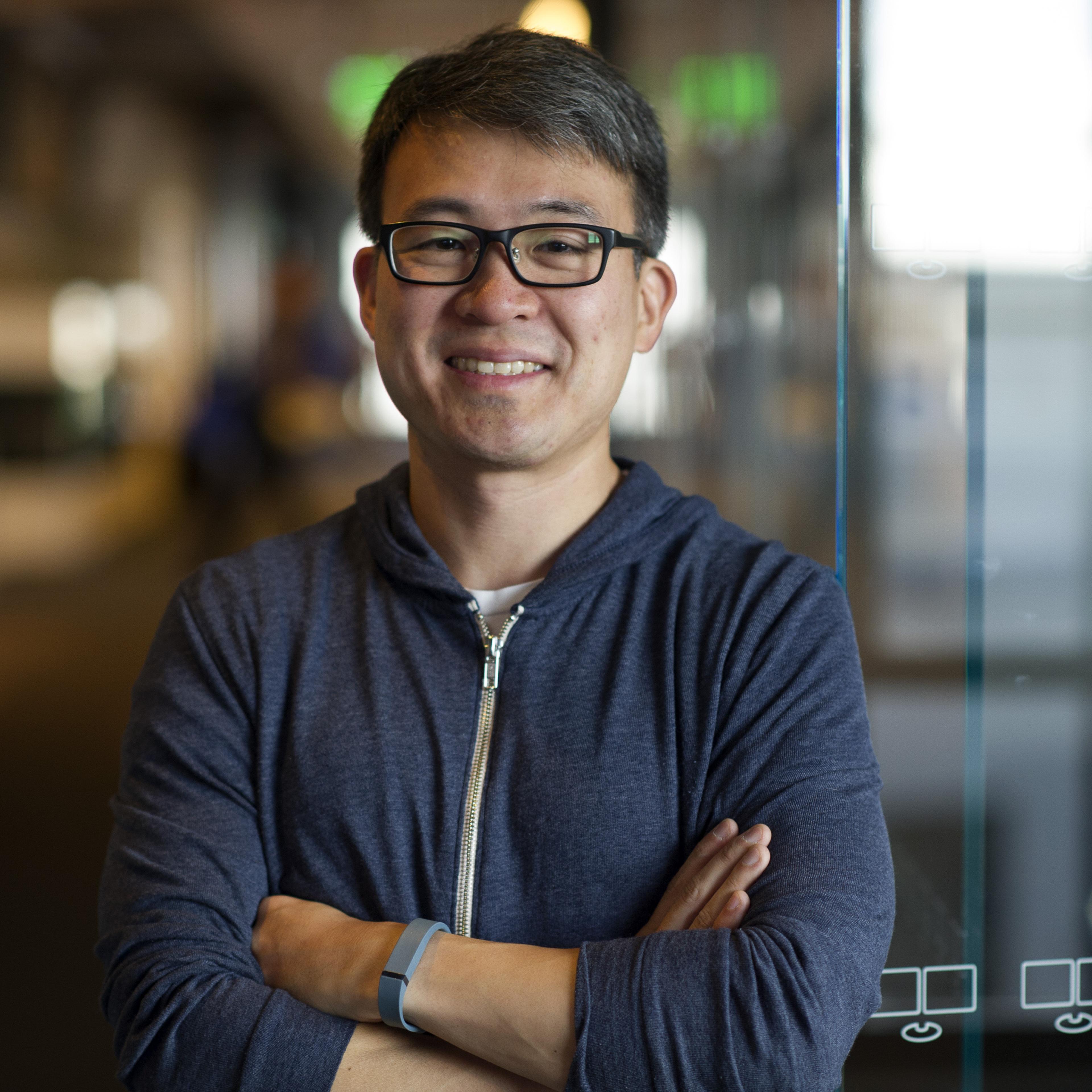 James Park, co-founder and chief executive officer of Fitbit Inc. in San Francisco on Aug. 22, 2014.