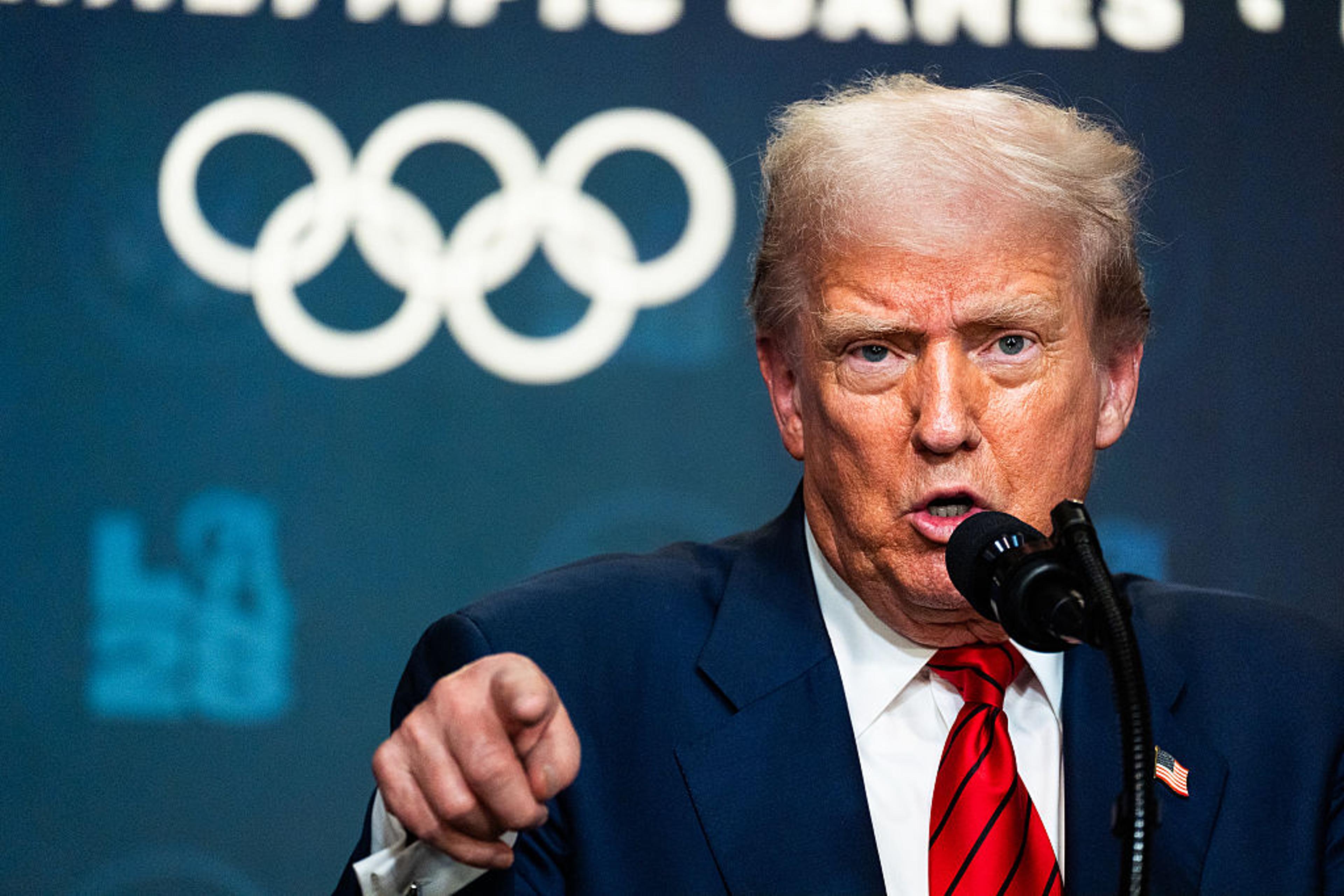White House US President Donald Trump