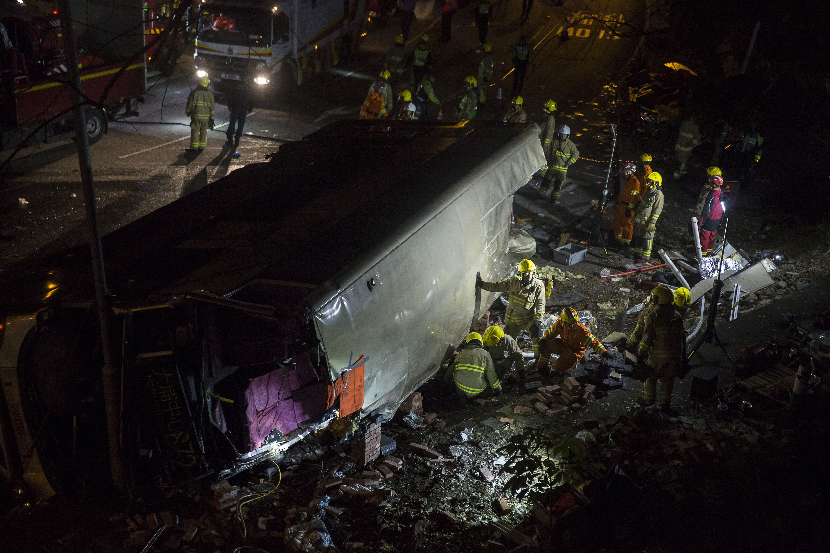 HONG KONG-TRANSPORT-ACCIDENT