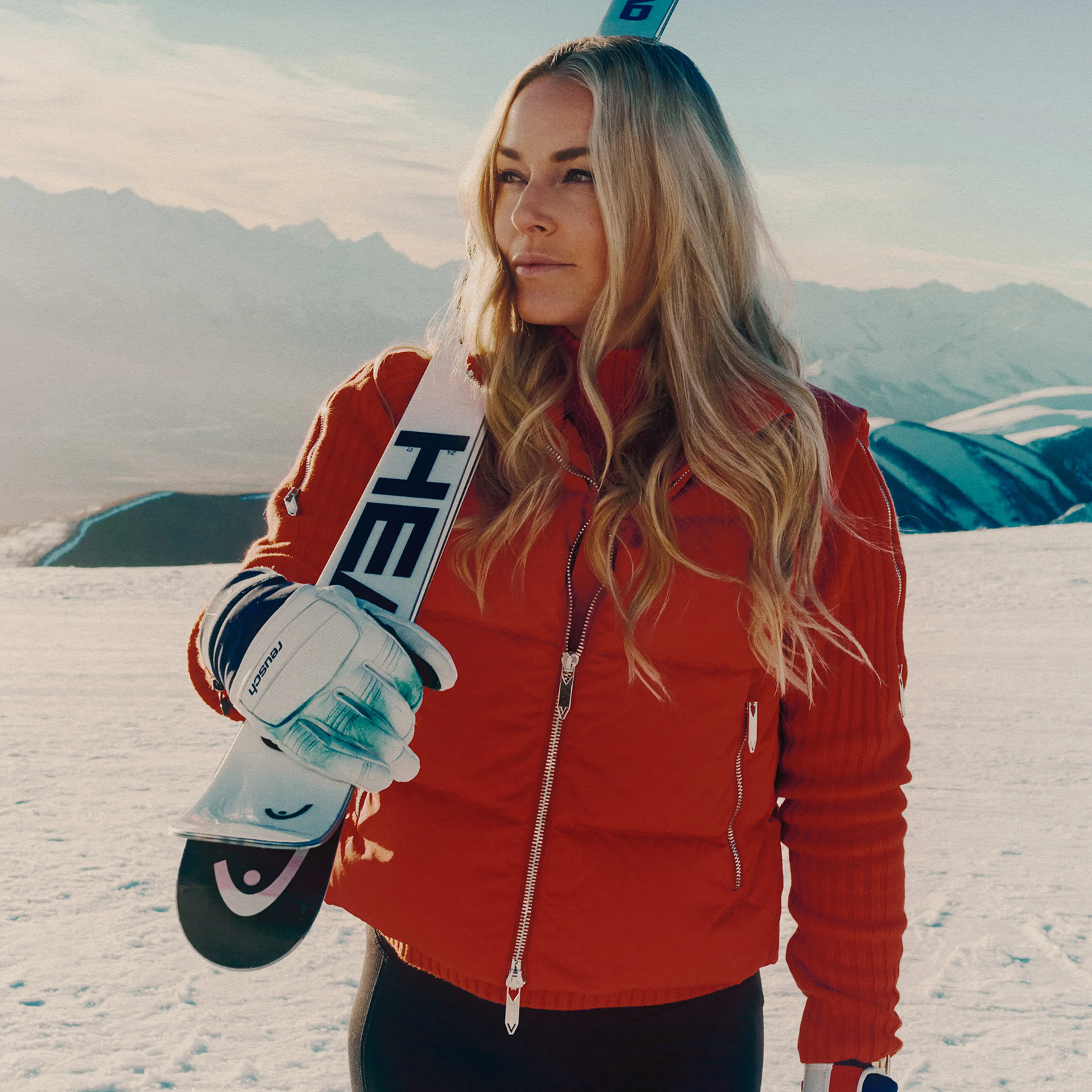 Vonn at the Roundhill Ski Area in Lake Tekapo, New Zealand on Aug. 17