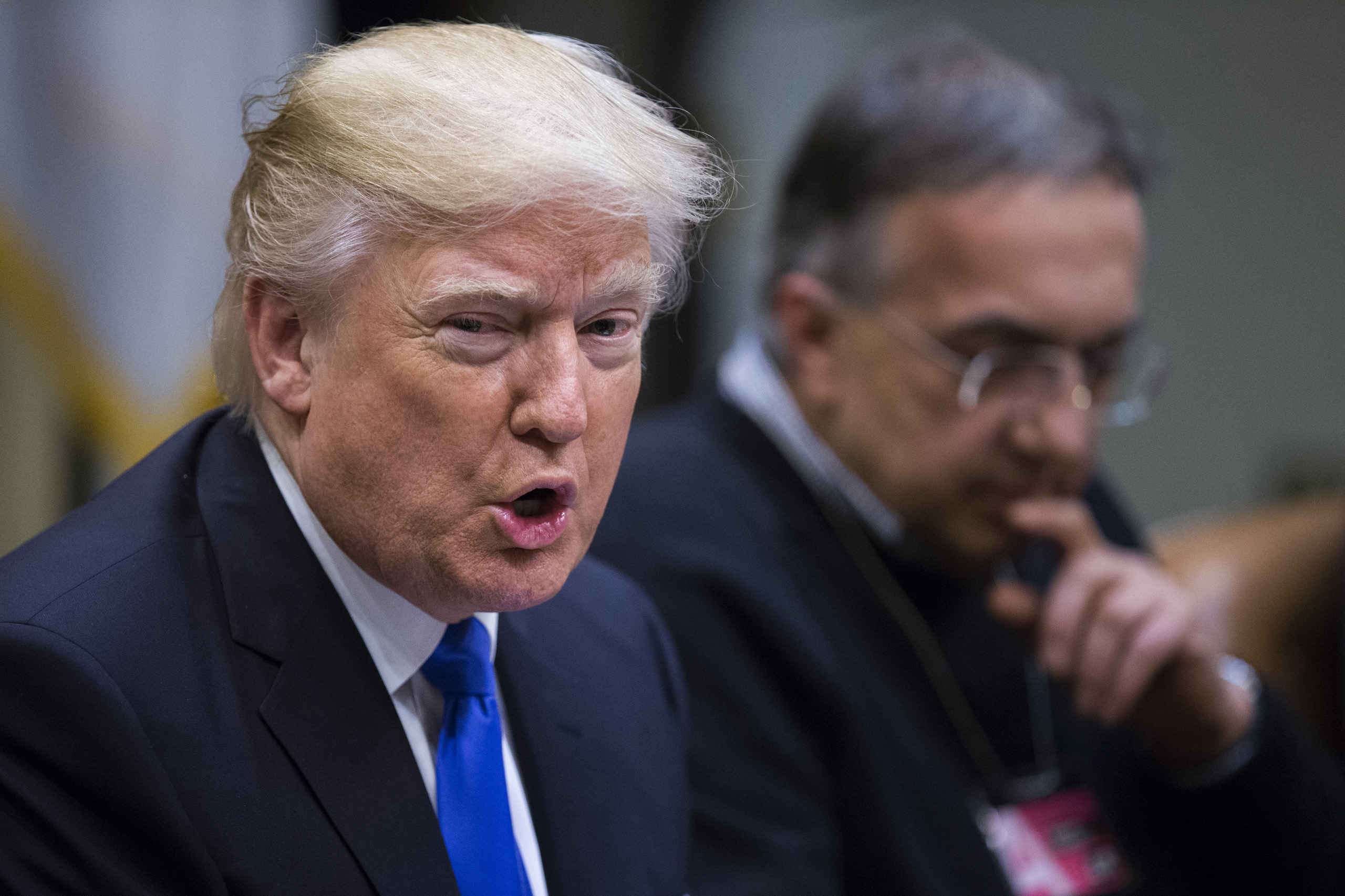 President Trump Meets With Key Automobile Industry Leaders