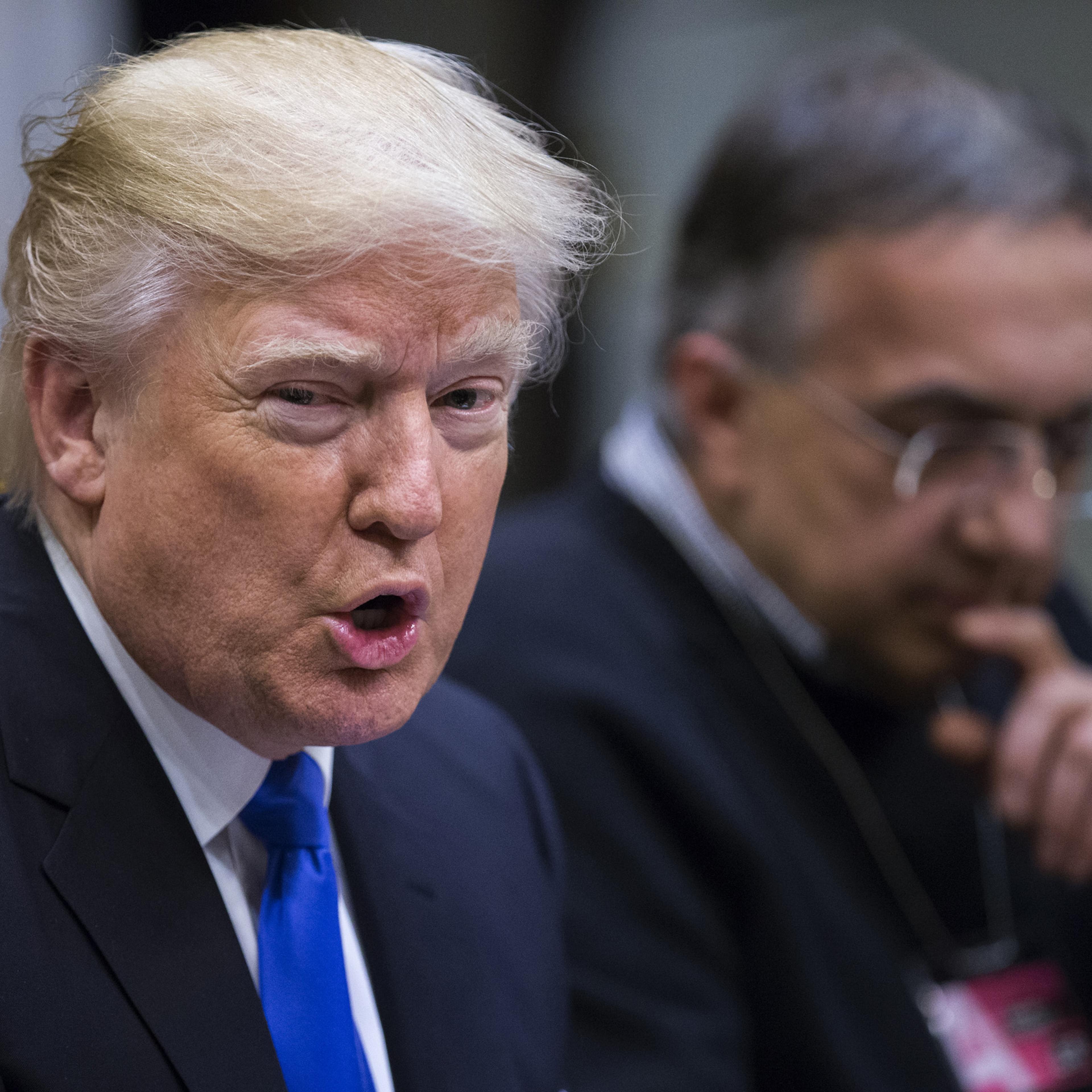 President Trump Meets With Key Automobile Industry Leaders