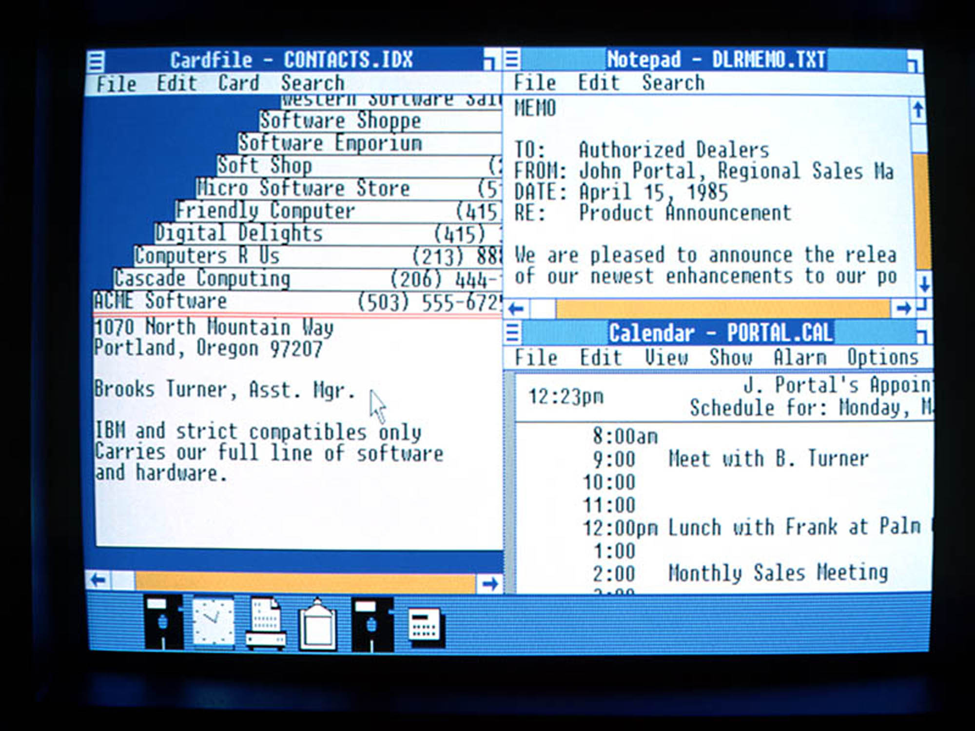 Microsoft Windows 1.0