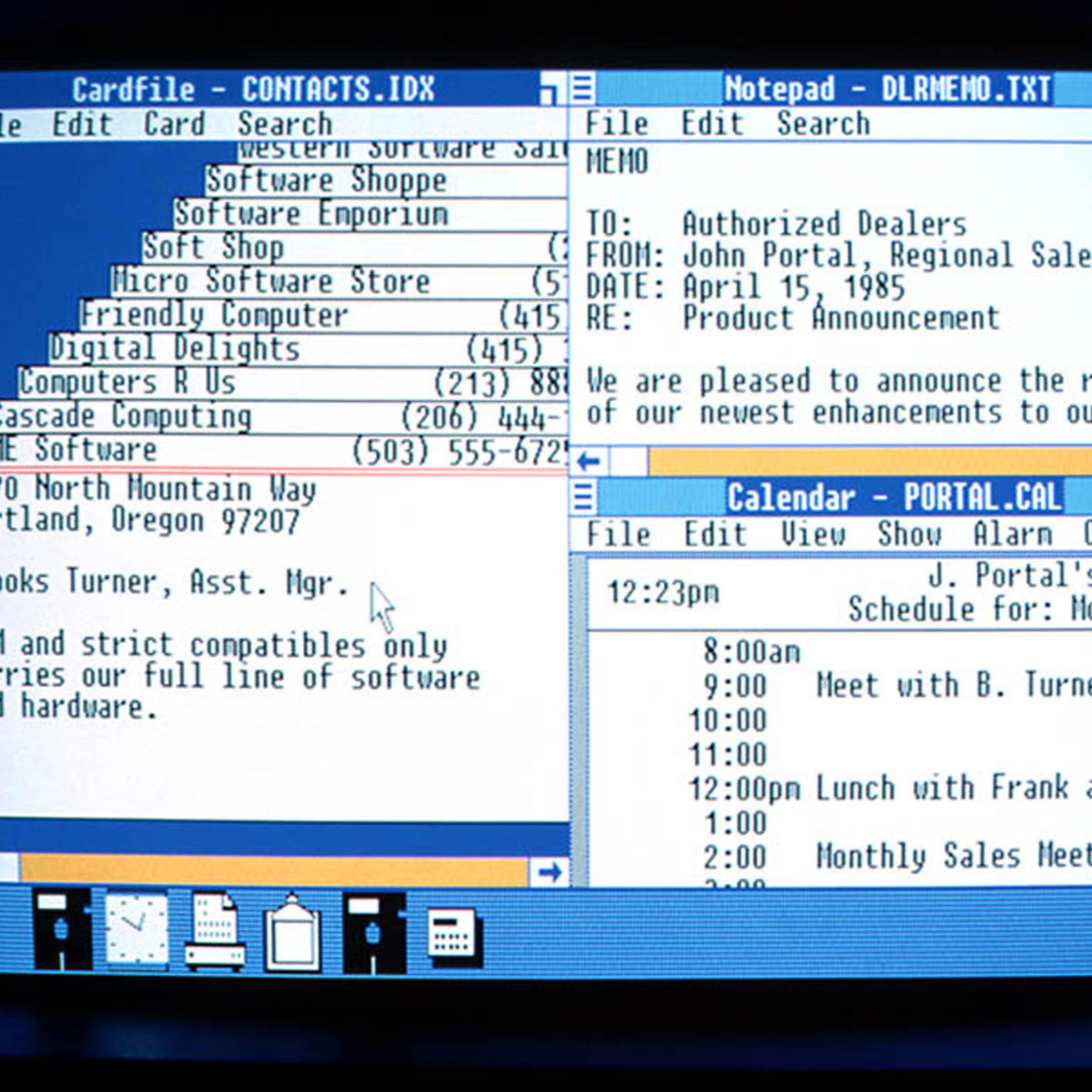 Microsoft Windows 1.0