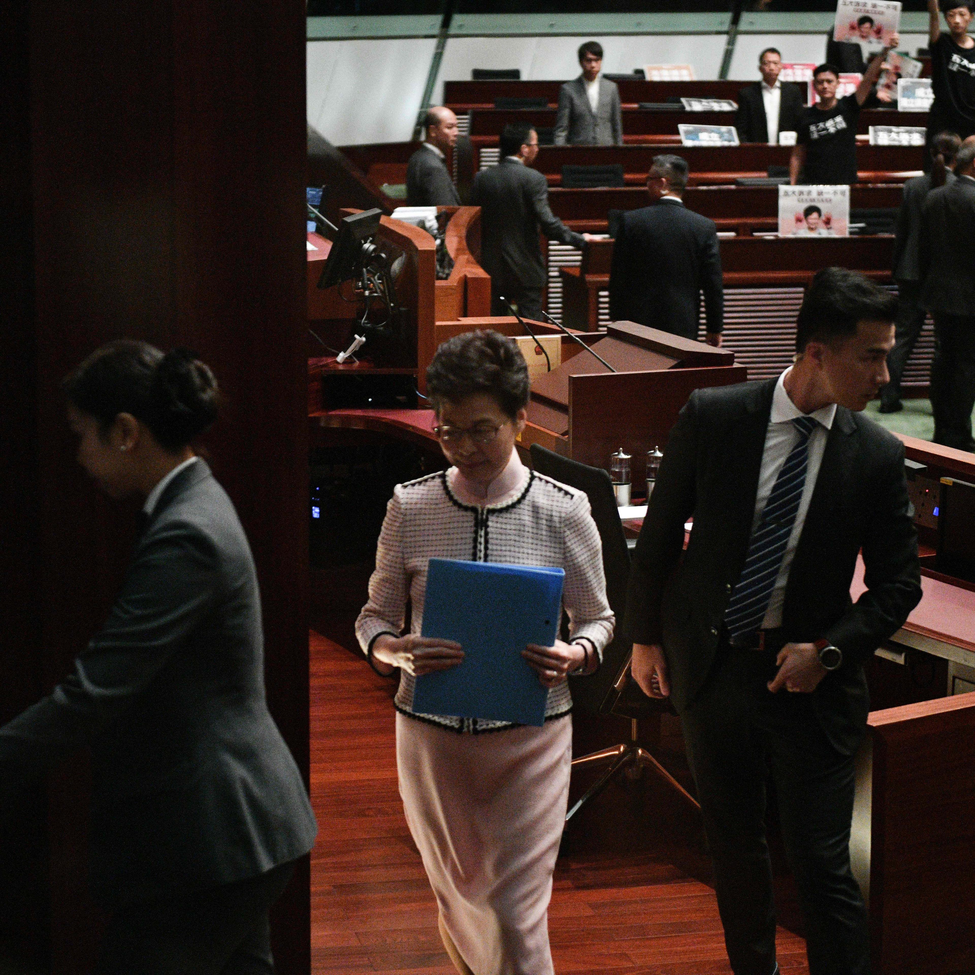 HONG KONG-CHINA-politics-CRIME-unrest