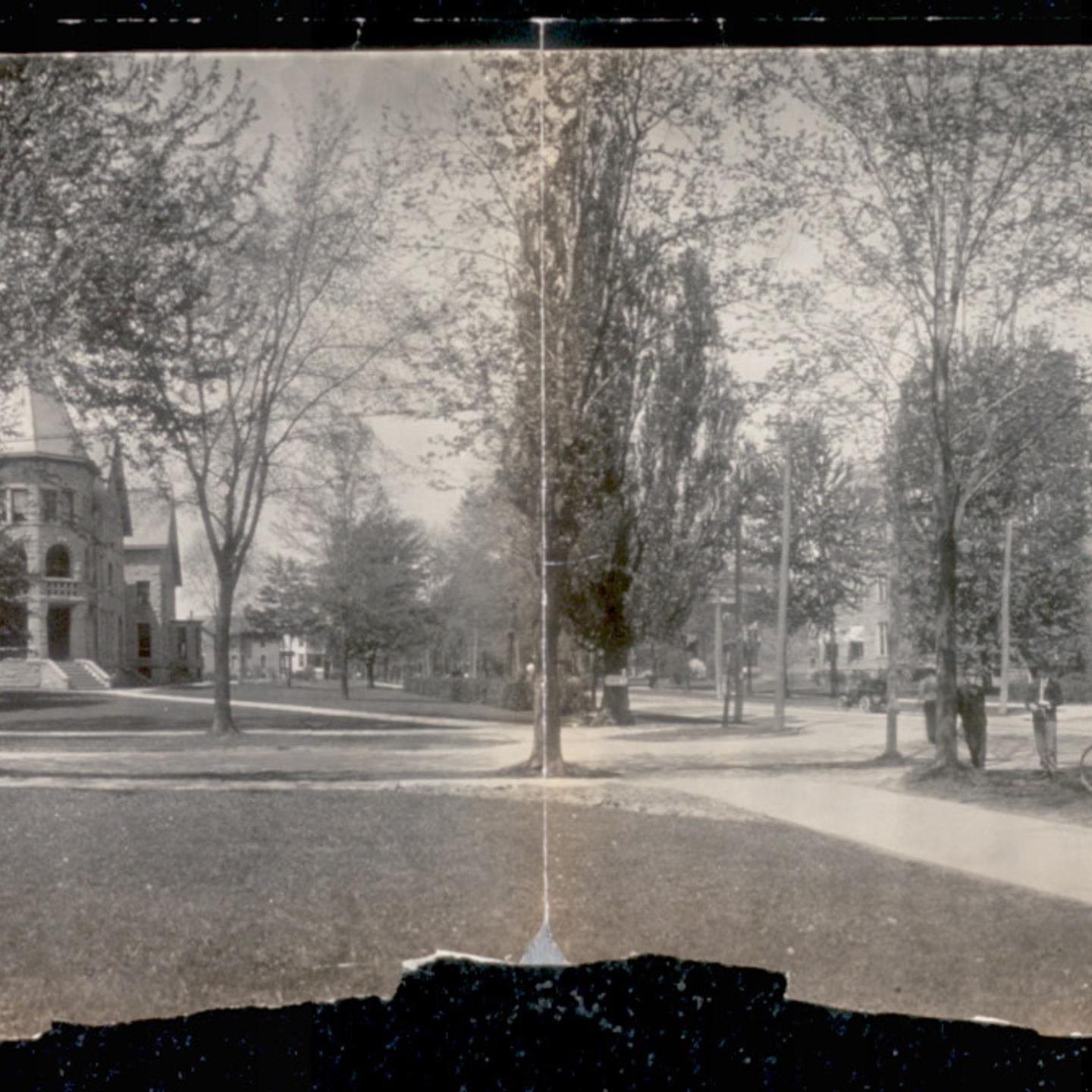 Talcott Corner, Oberlin College, circa 1905.