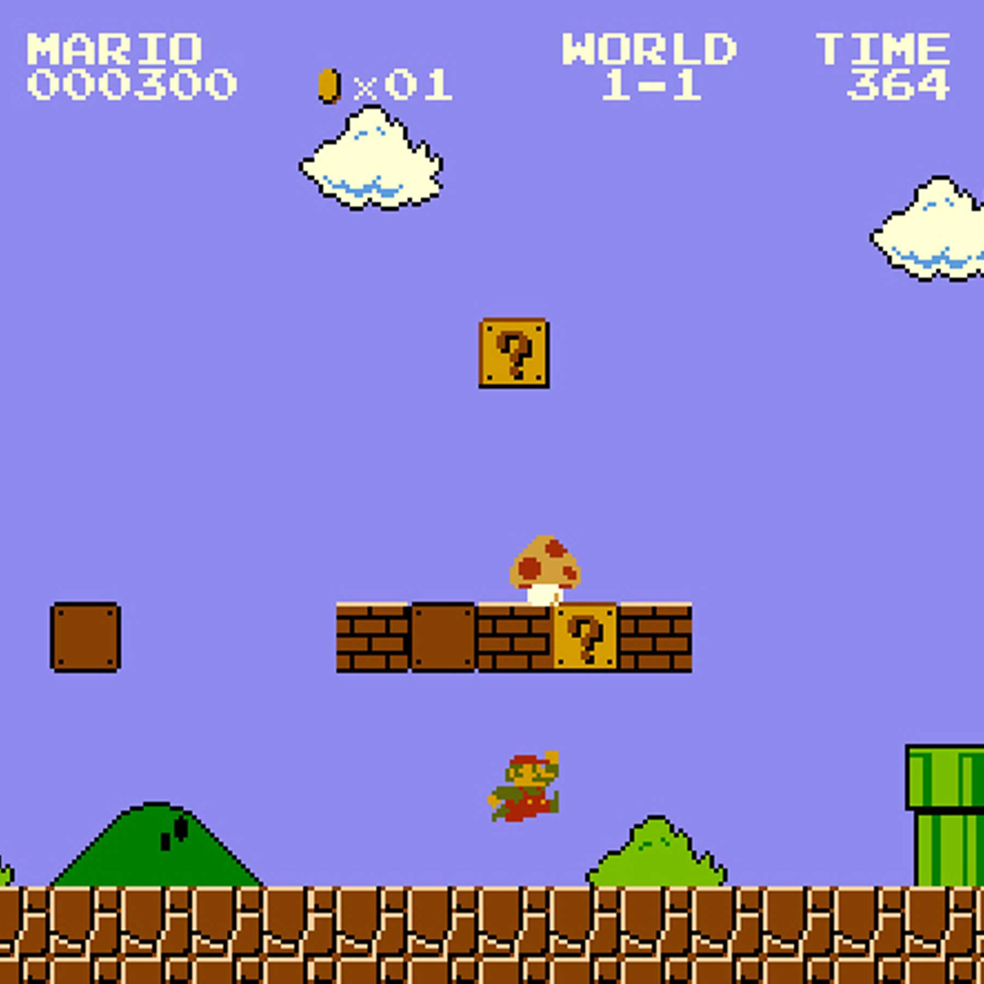 <b>1985: <i>Super Mario Bros.</i></b>
This is it, Nintendo luminary Shigeru Miyamoto's zany-looking masterpiece that launched a platforming revolution. It first appeared in Japanese and U.S. arcades in 1985, though Mario's debut was years earlier--in 1981's <i>Donkey Kong</i>, where he was known as "Jumpman."