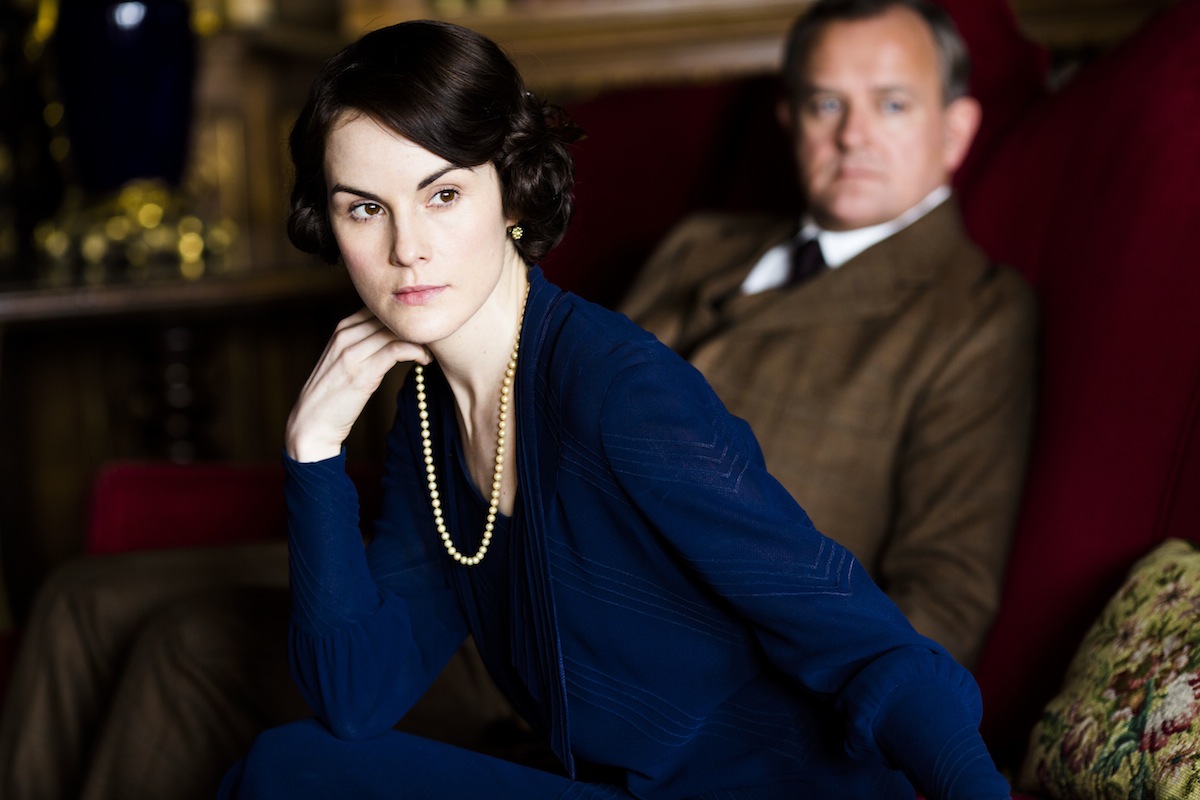 Downton Abbey Season 5 on MASTERPIECE on PBSPart FiveSunday, February 1, 2015 at 9pm ETRose makes a handsome new acquaintance. Something is wrong with Thomas. Edith’s link toMarigold draws attention. Bricker and Robert lose control.Shown from left to rig