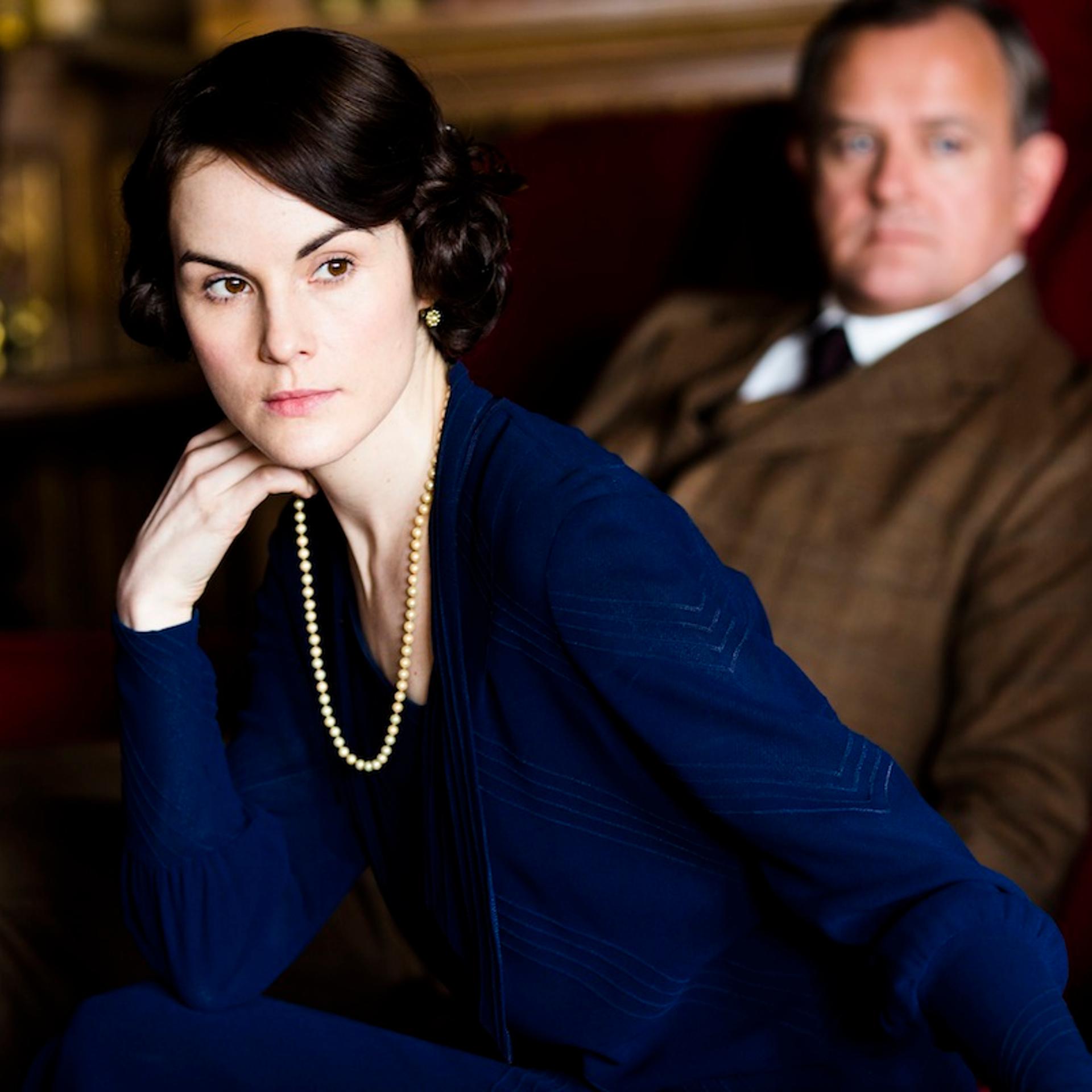 Downton Abbey Season 5 on MASTERPIECE on PBSPart FiveSunday, February 1, 2015 at 9pm ETRose makes a handsome new acquaintance. Something is wrong with Thomas. Edith’s link toMarigold draws attention. Bricker and Robert lose control.Shown from left to rig