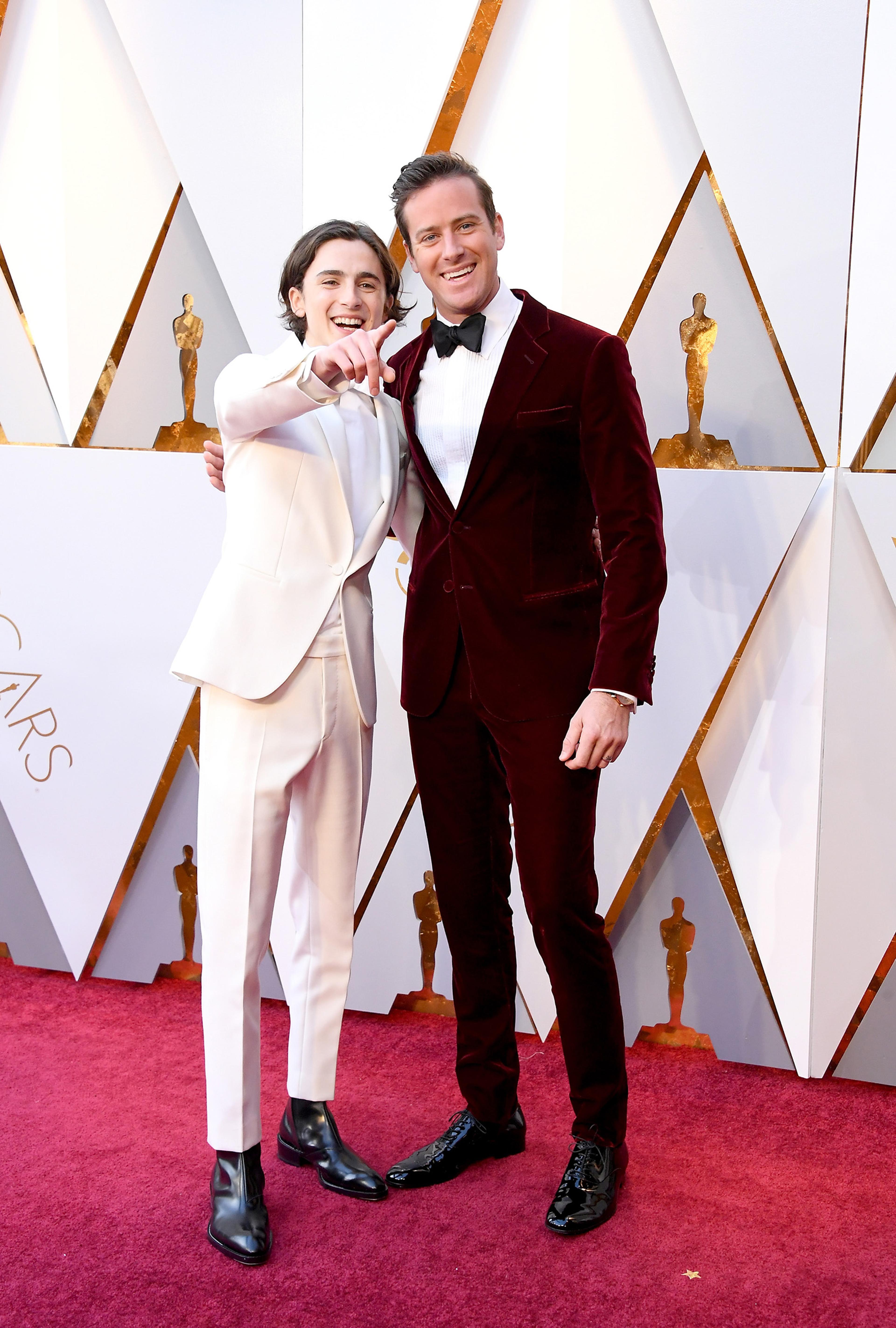 90th Annual Academy Awards Oscars red carpet dresses suits outfits
