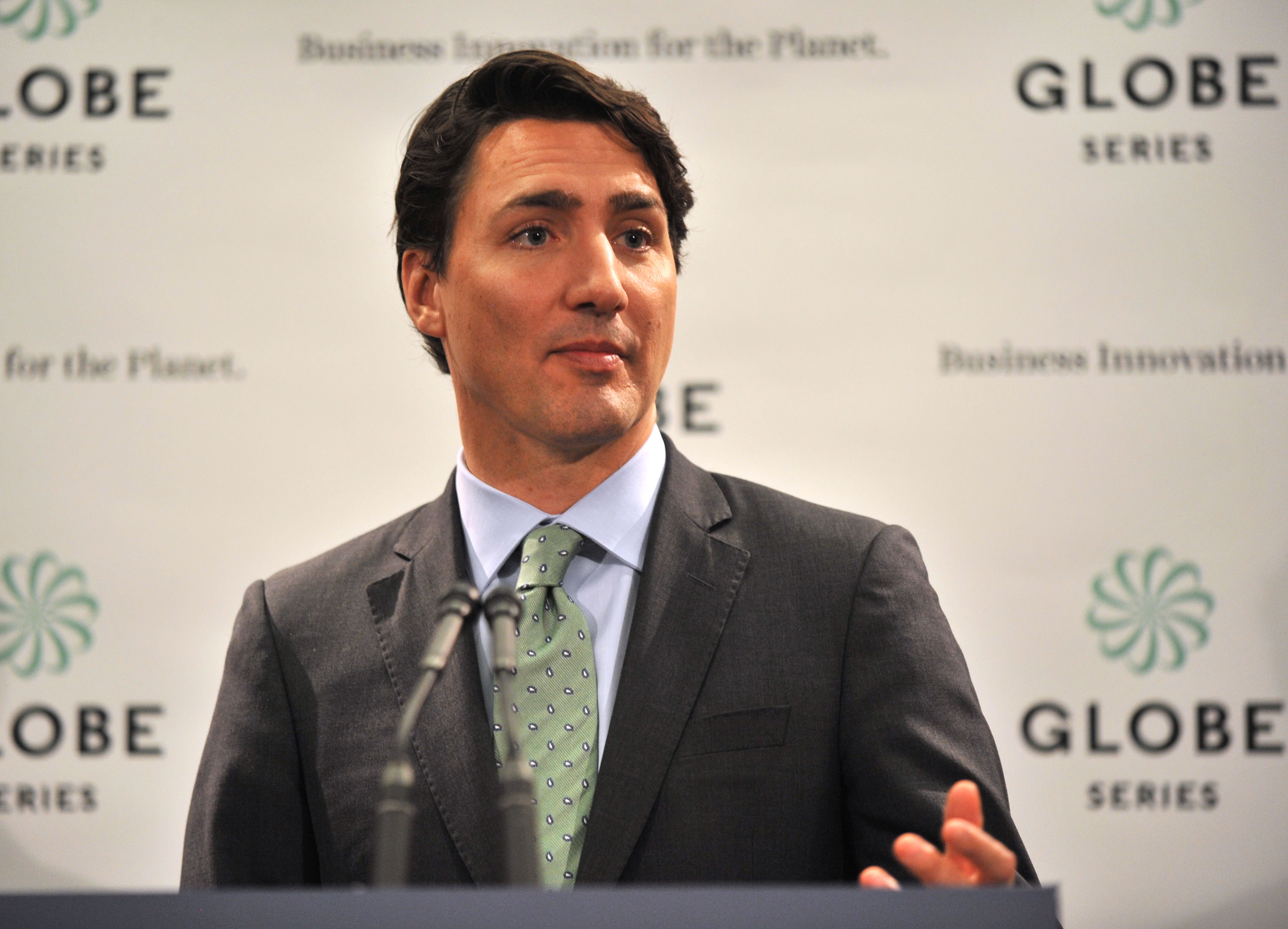 Justin Trudeau in Vancouver, British Columbia on March 2, 2016.