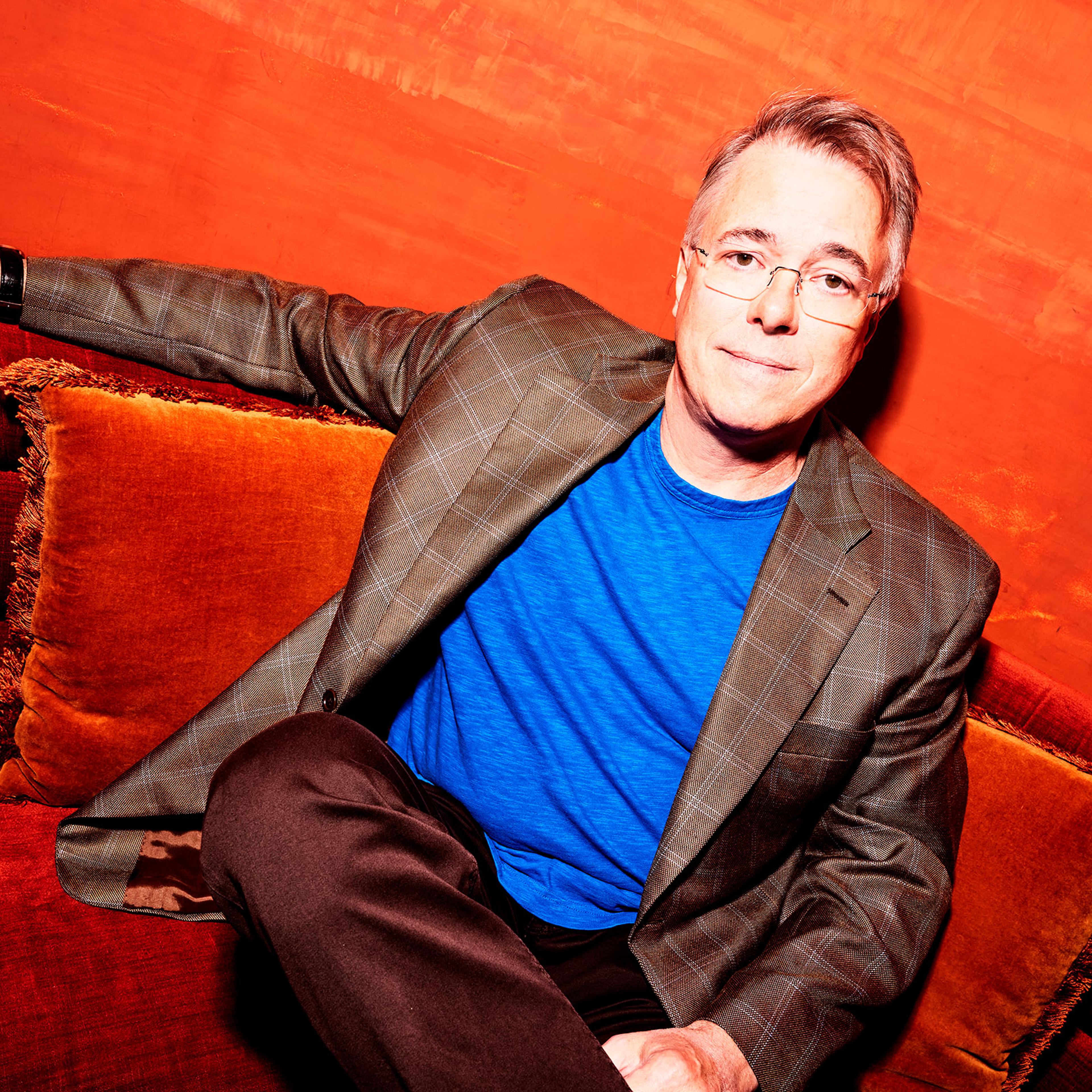 Vince Gilligan at The Mulberry Bar in NYC, on Oct. 8.
