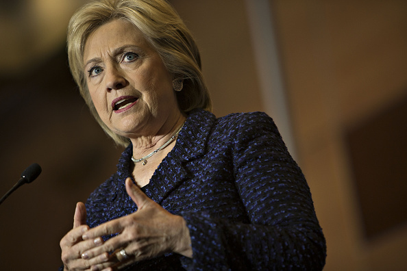Hillary Clinton, former Secretary of State and 2016 Democratic presidential candidate, speaks during an event in Indianola, Iowa, U.S., on Thursday, Jan. 21, 2016.