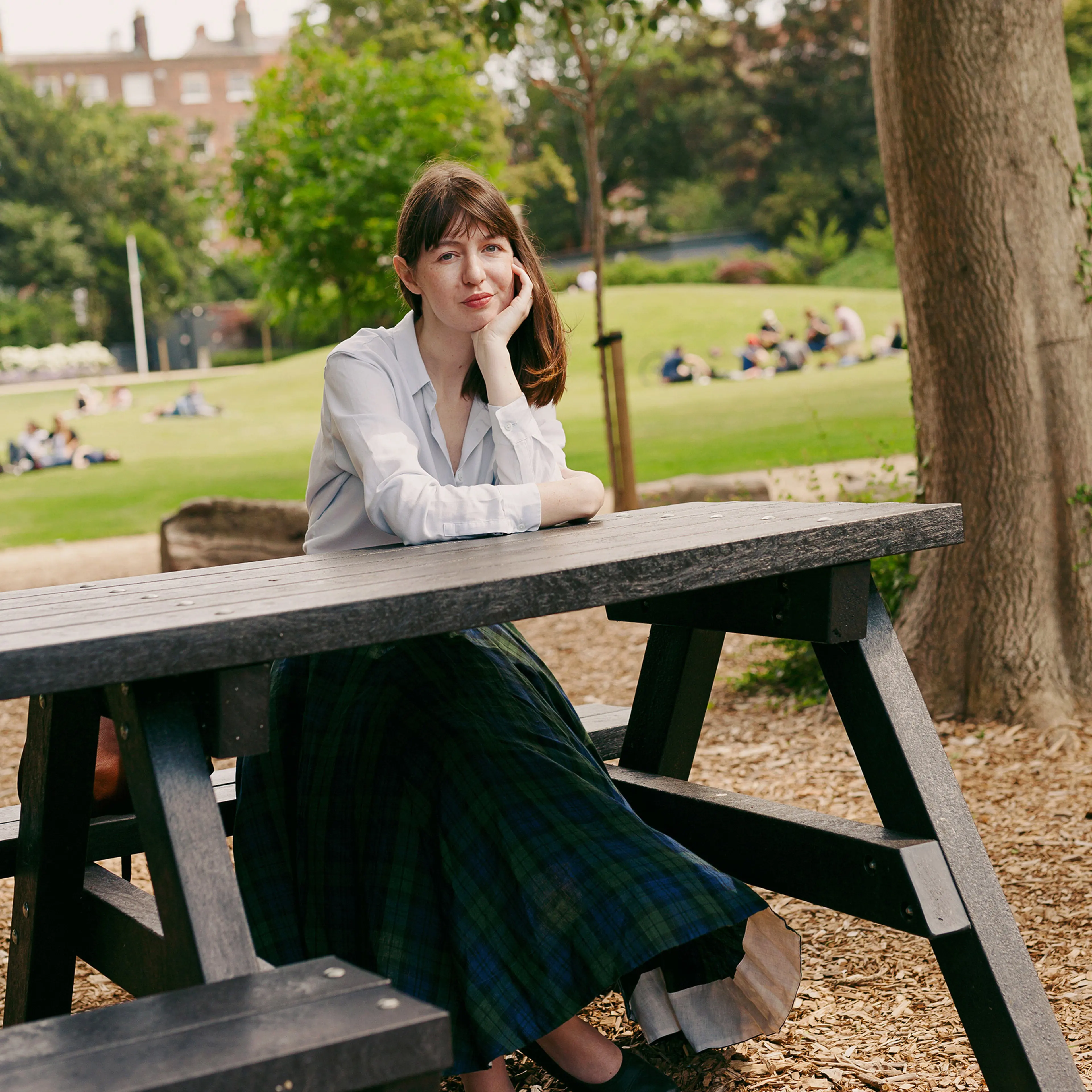 Sally Rooney in Dublin on July 24, 2021