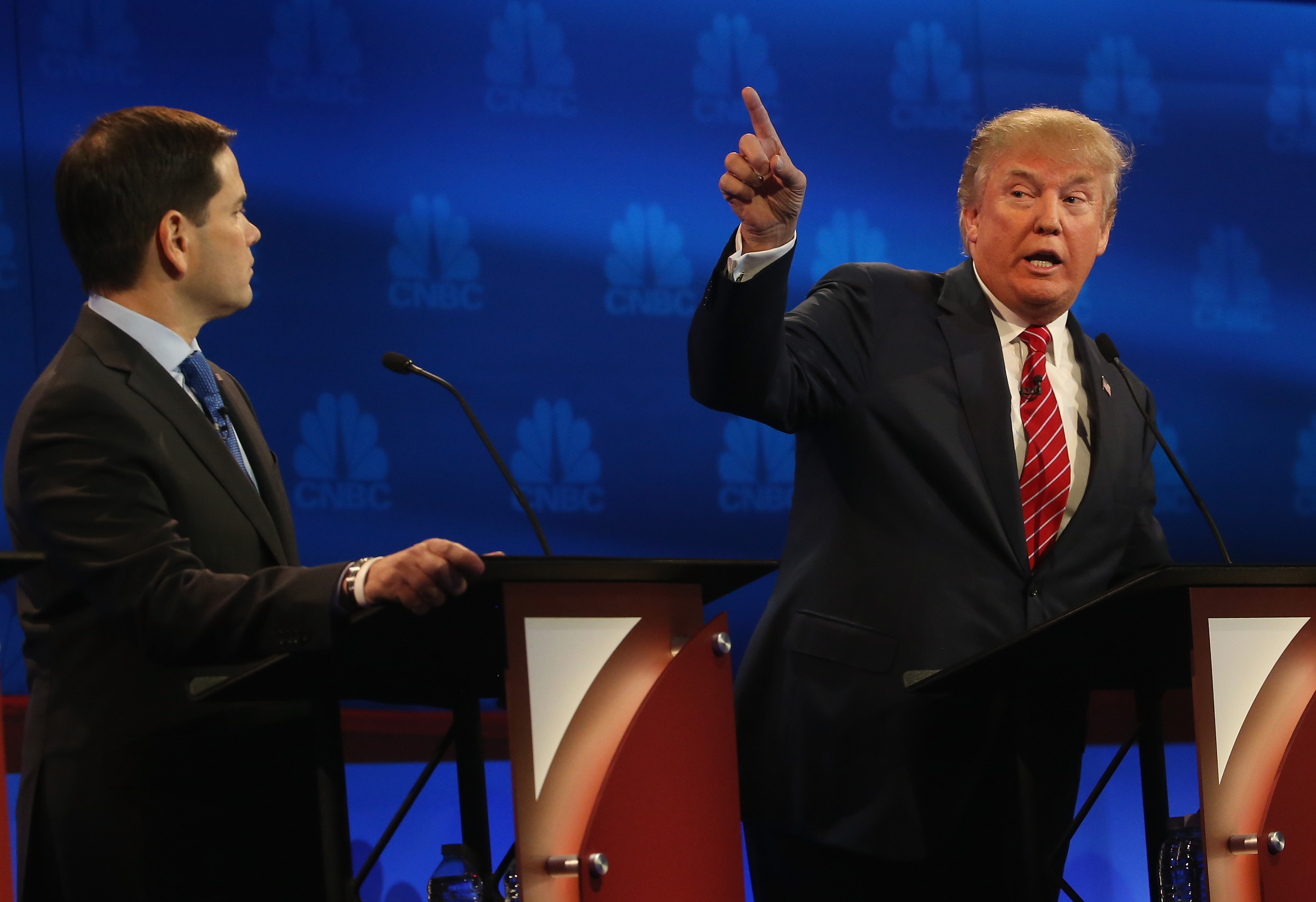 Donald Trump and Marco Rubio