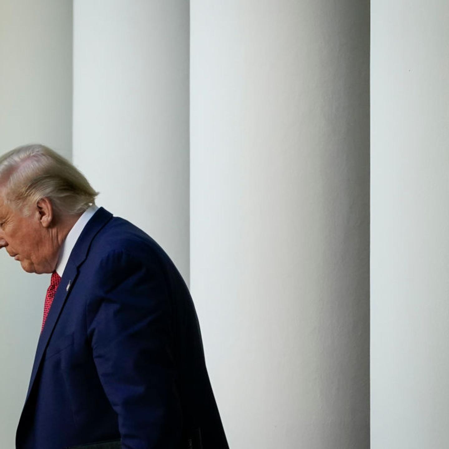 President Trump Holds A Press Conference At The White House