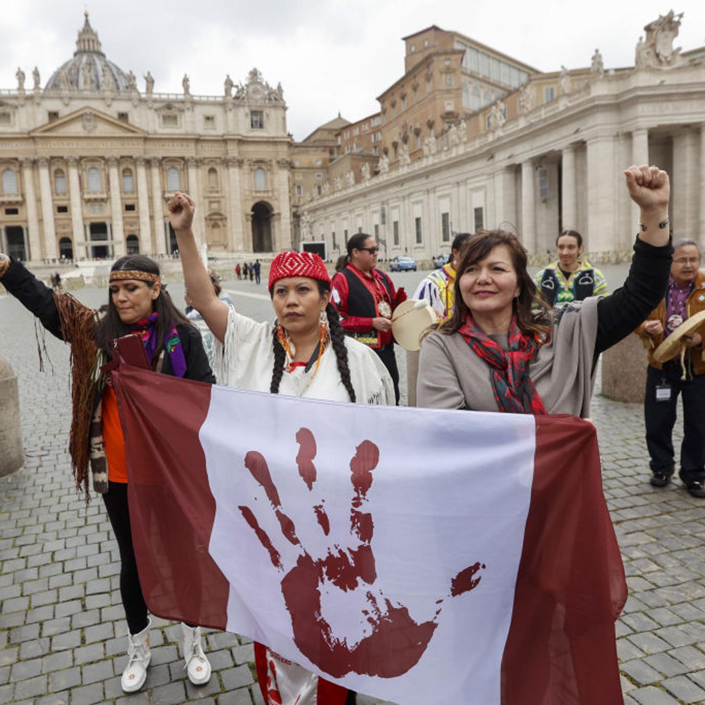 Canadian indigenous in Vatican