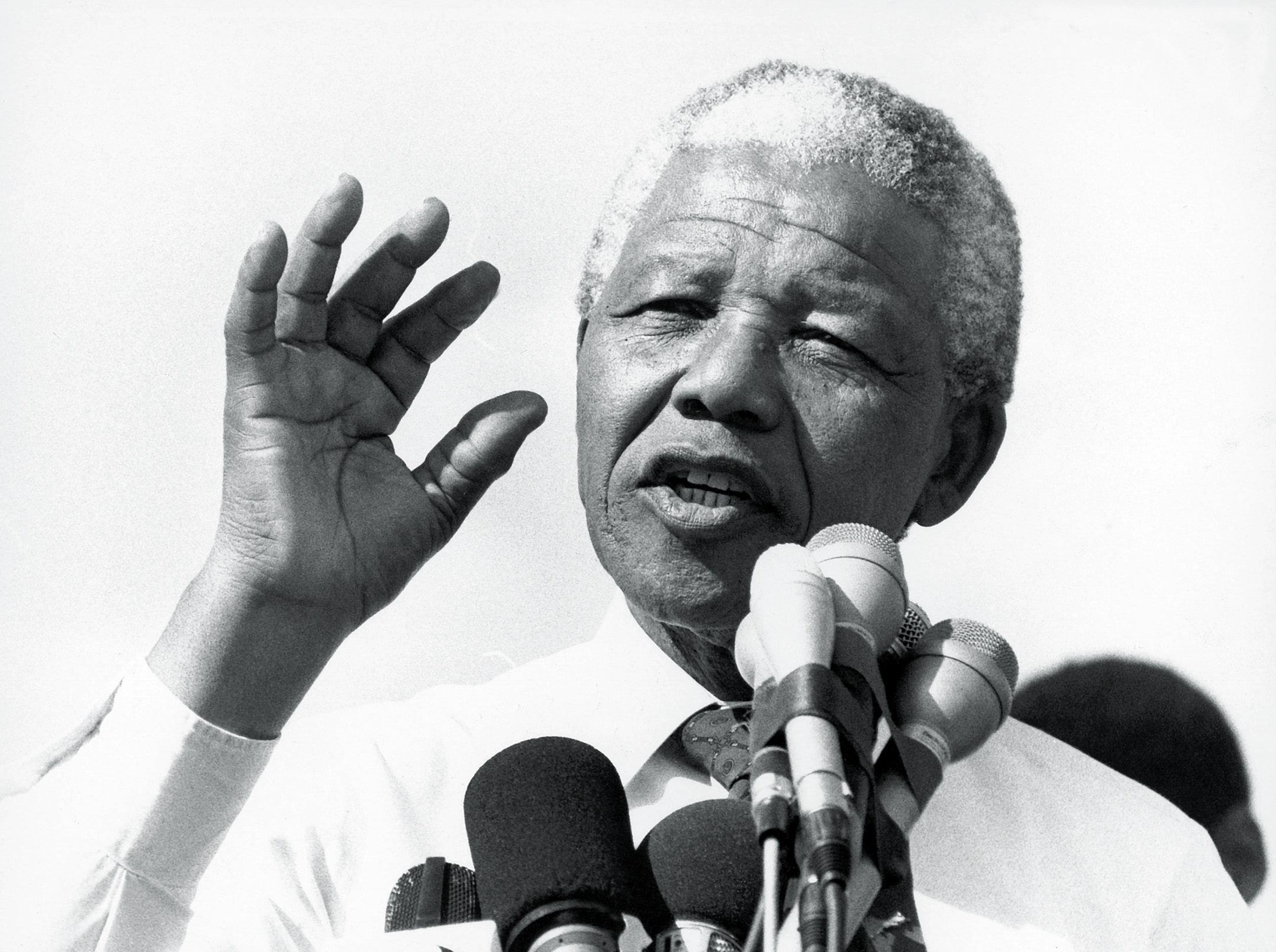 Former President Nelson Mandela