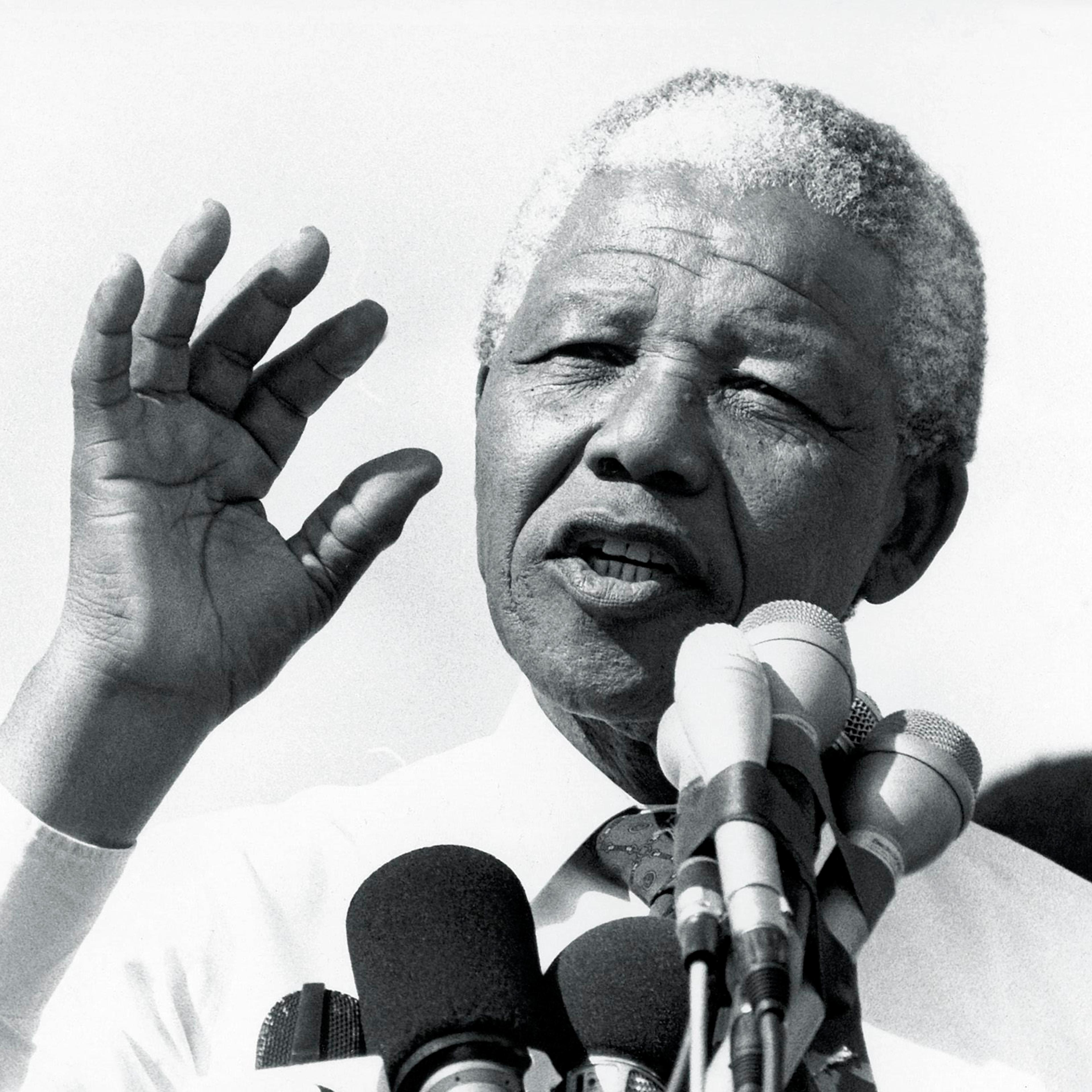 Former President Nelson Mandela