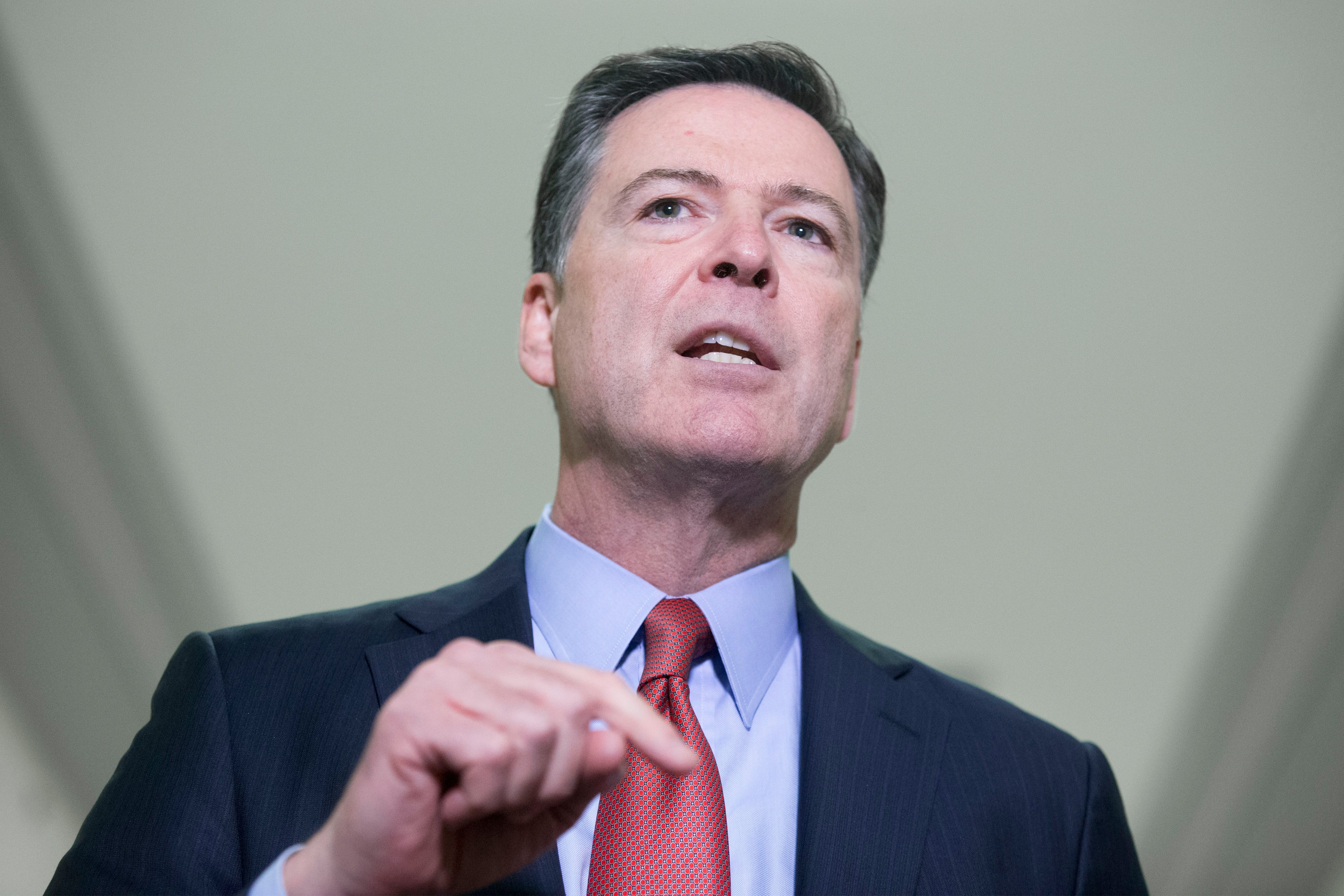 Former FBI Director James Comey appears before two House panels, Washington, USA - 17 Dec 2018