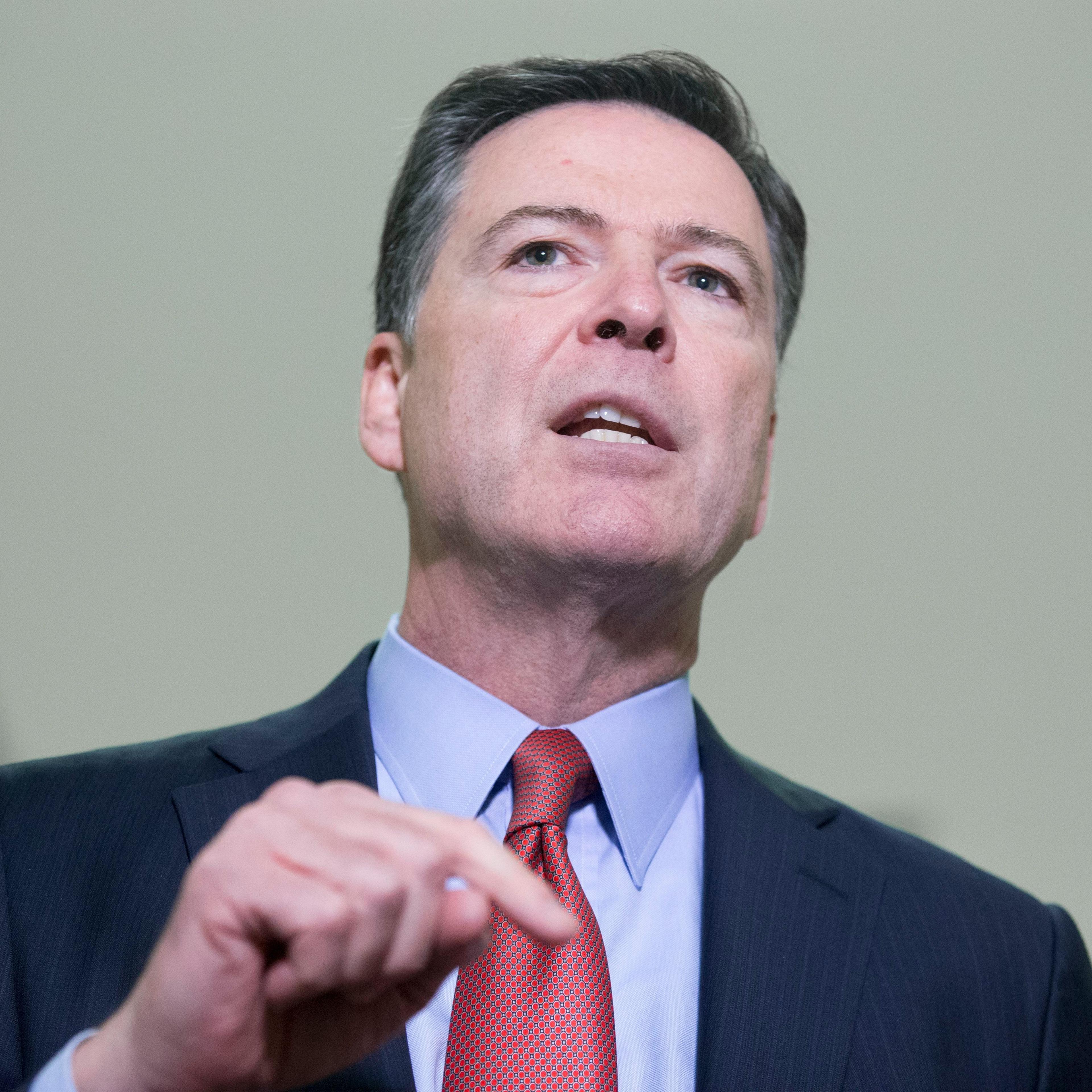 Former FBI Director James Comey appears before two House panels, Washington, USA - 17 Dec 2018