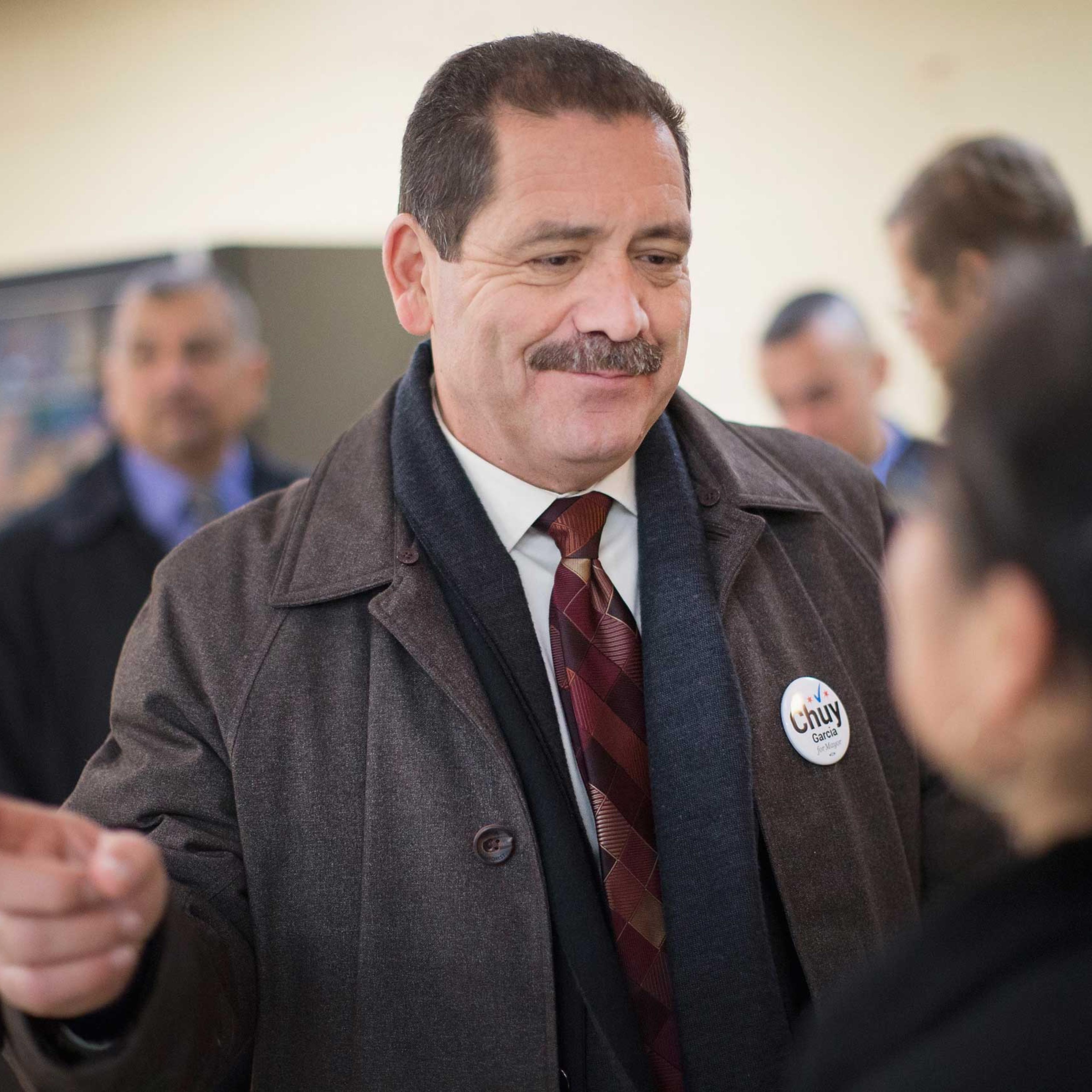 Chicago Mayoral Candidates Campaign One Day Before Election