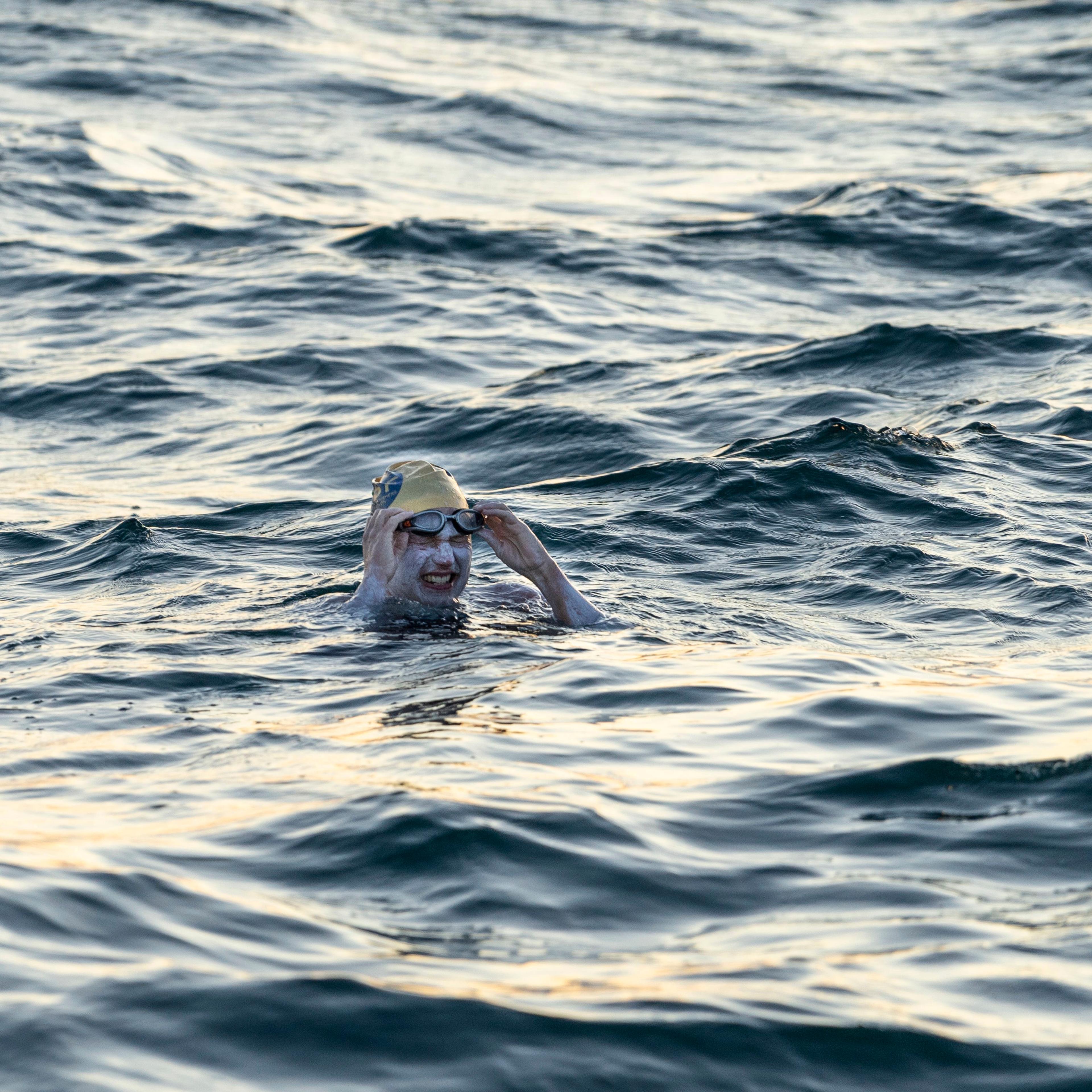 Britain Channel Swimmer