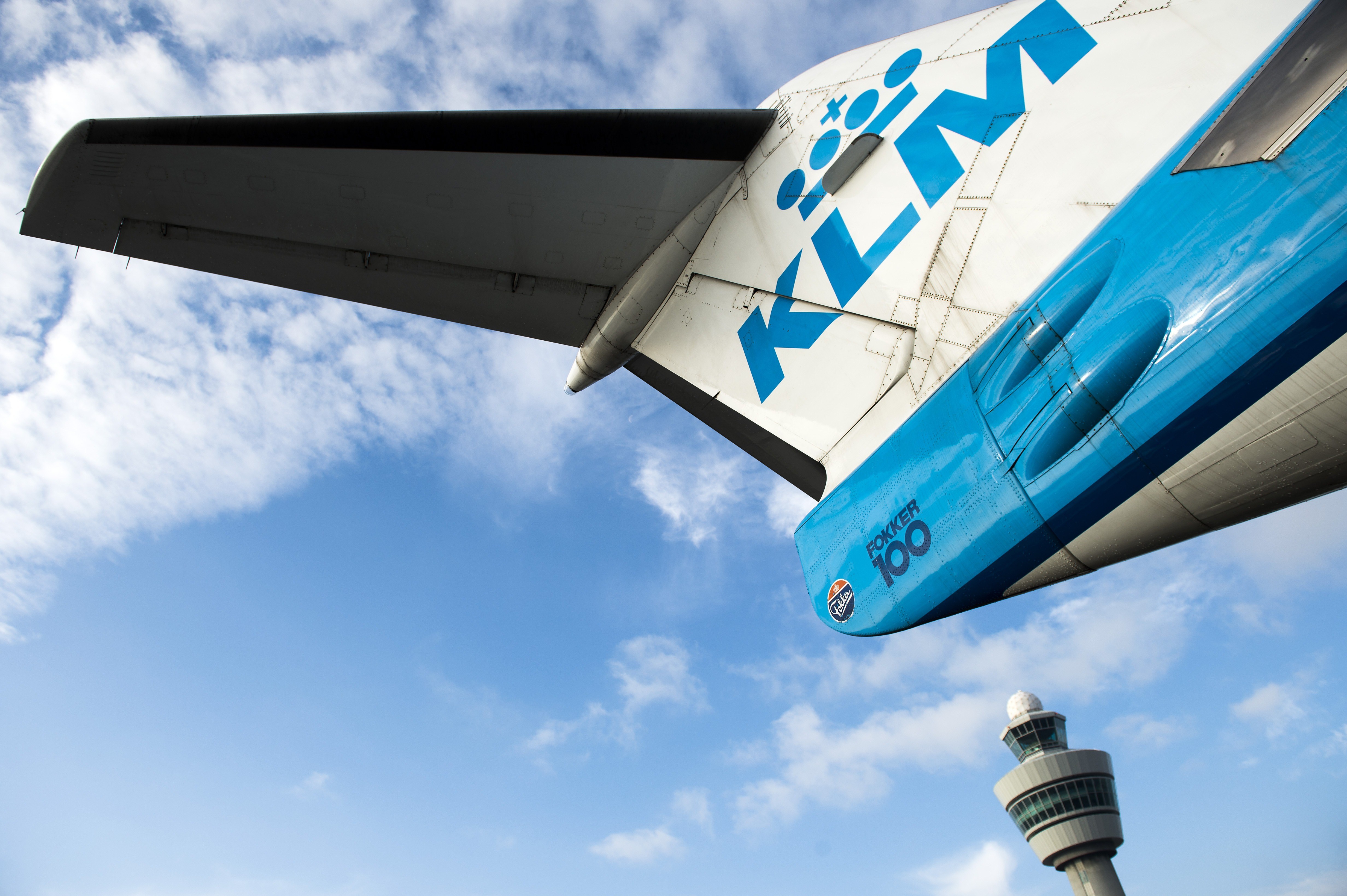 NETHERLANDS-TRANSPORT-PLANE-KLM SCHIPHOL