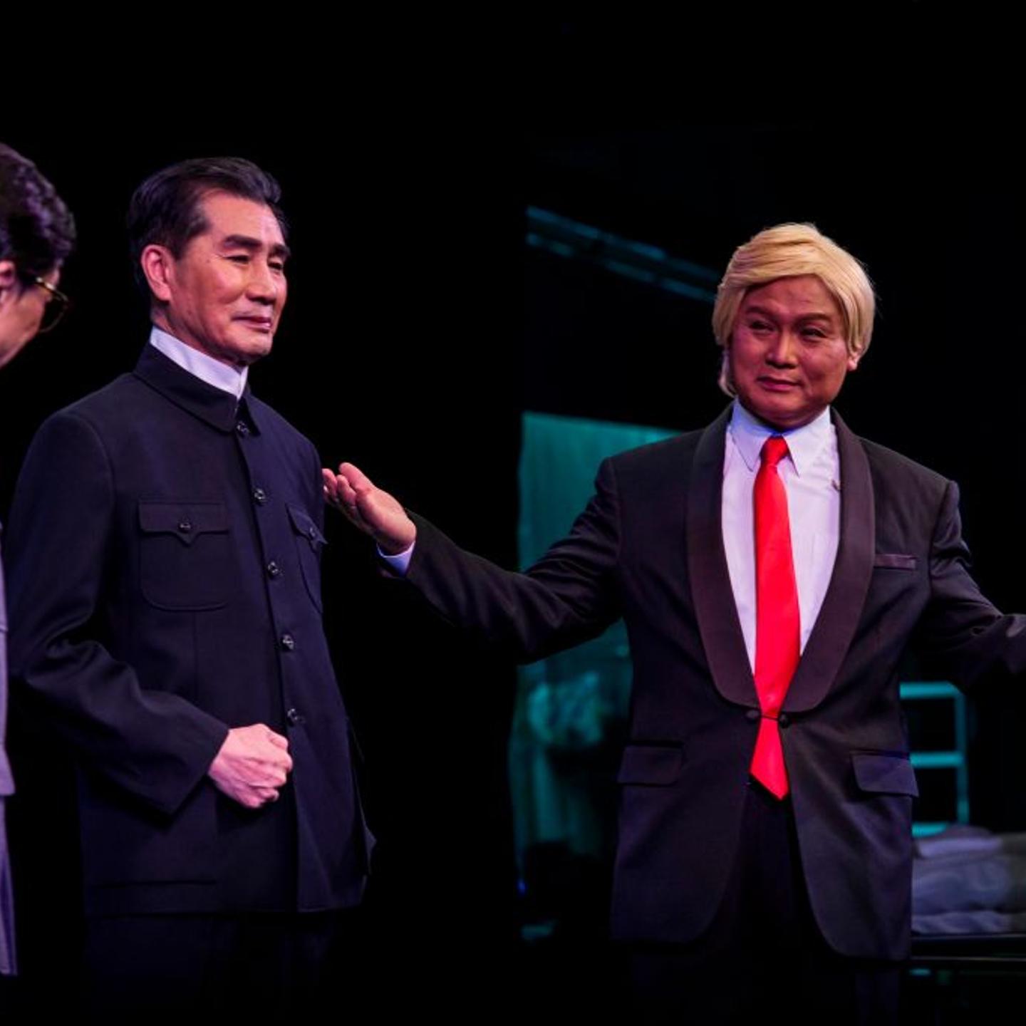 HONG KONG-CULTURE-CANTONESE-OPERA-TRUMP