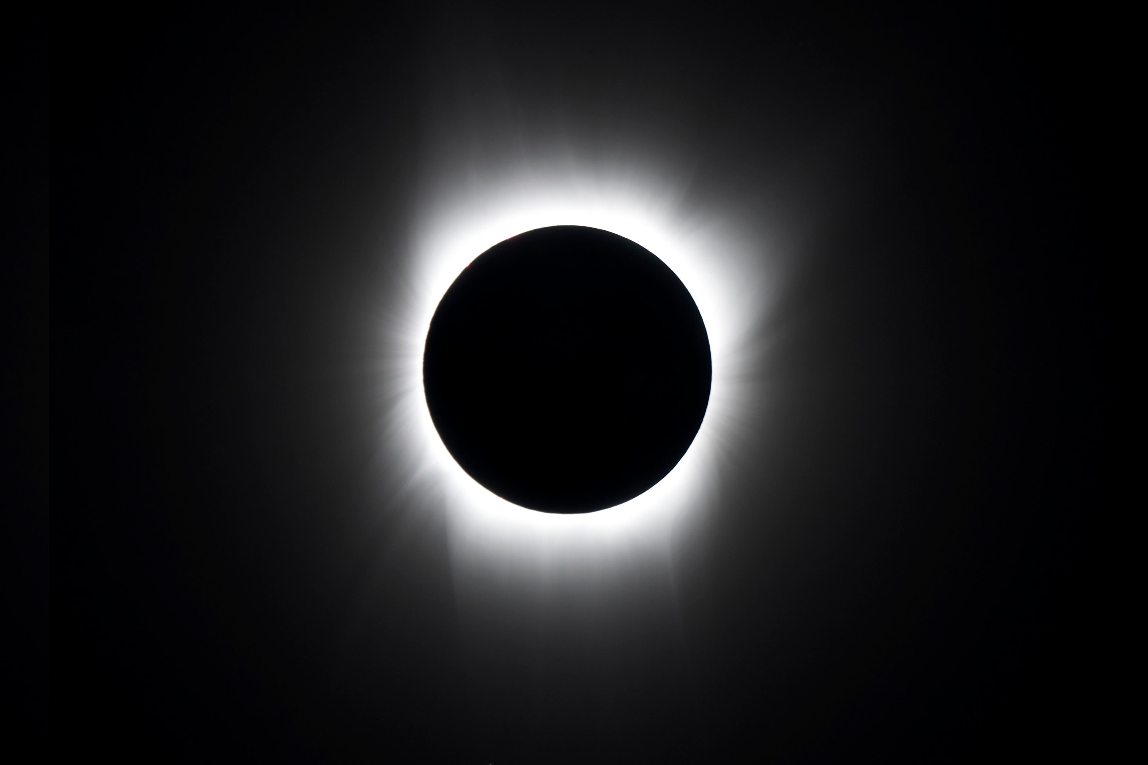 Behold the veil: A total eclipse reveals the sun's corona