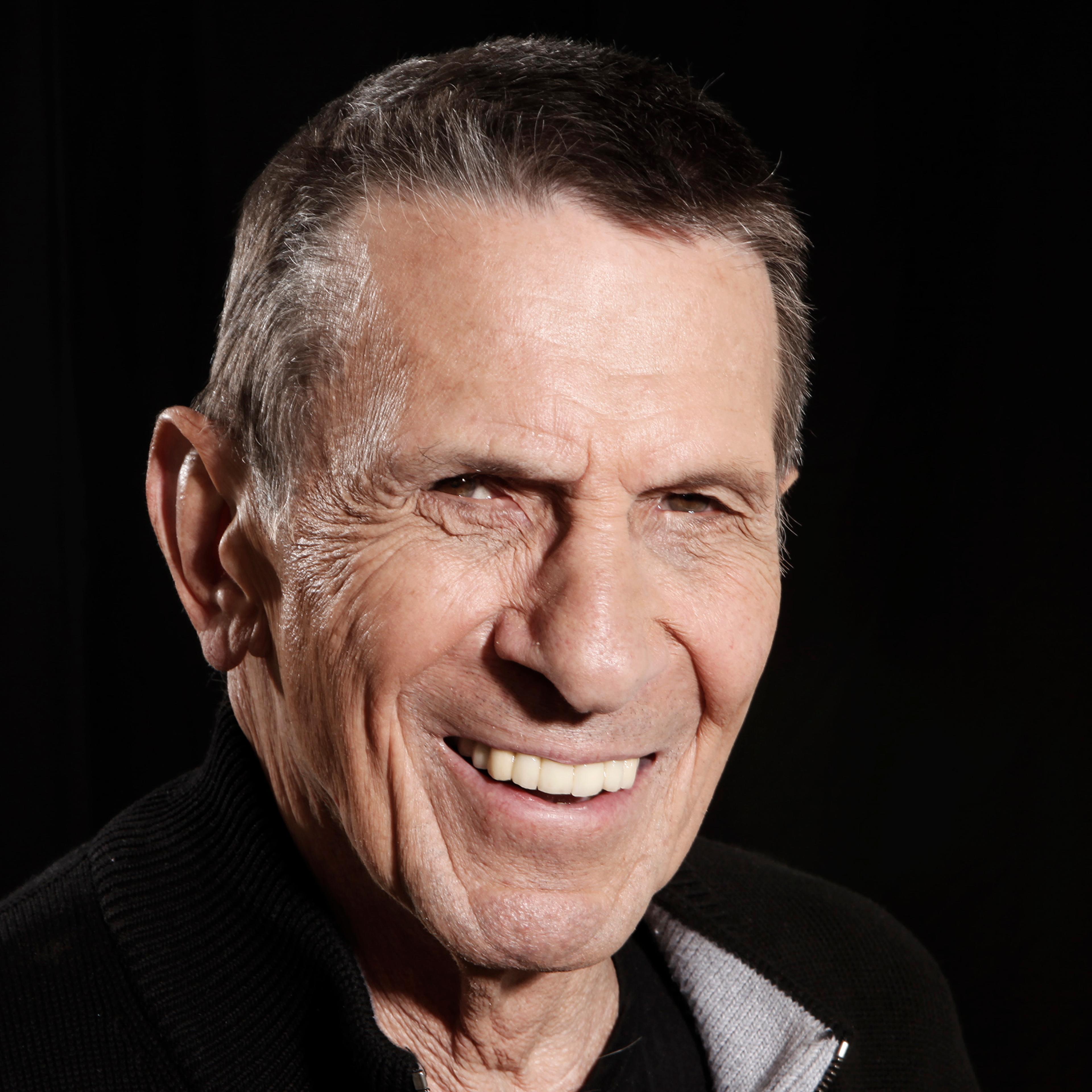 Actor Leonard Nimoy, a cast member in the upcoming film "Star Trek", poses for a portrait in Beverly Hills, Calif. on April 26, 2009.
