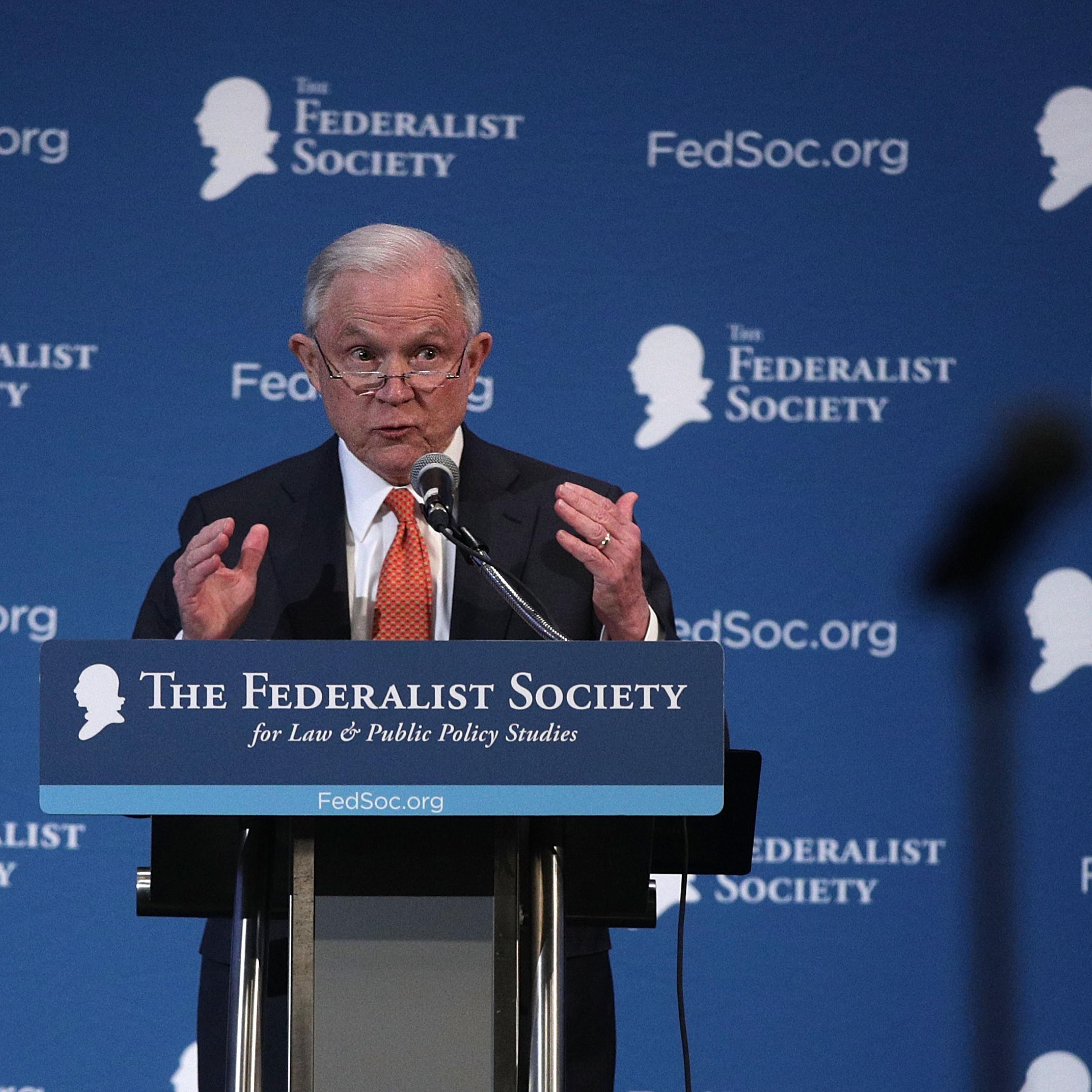 Attorney General Sessions And EPA Admin. Pruitt Speak At The Federalist Society 2017 National Lawyers Convention