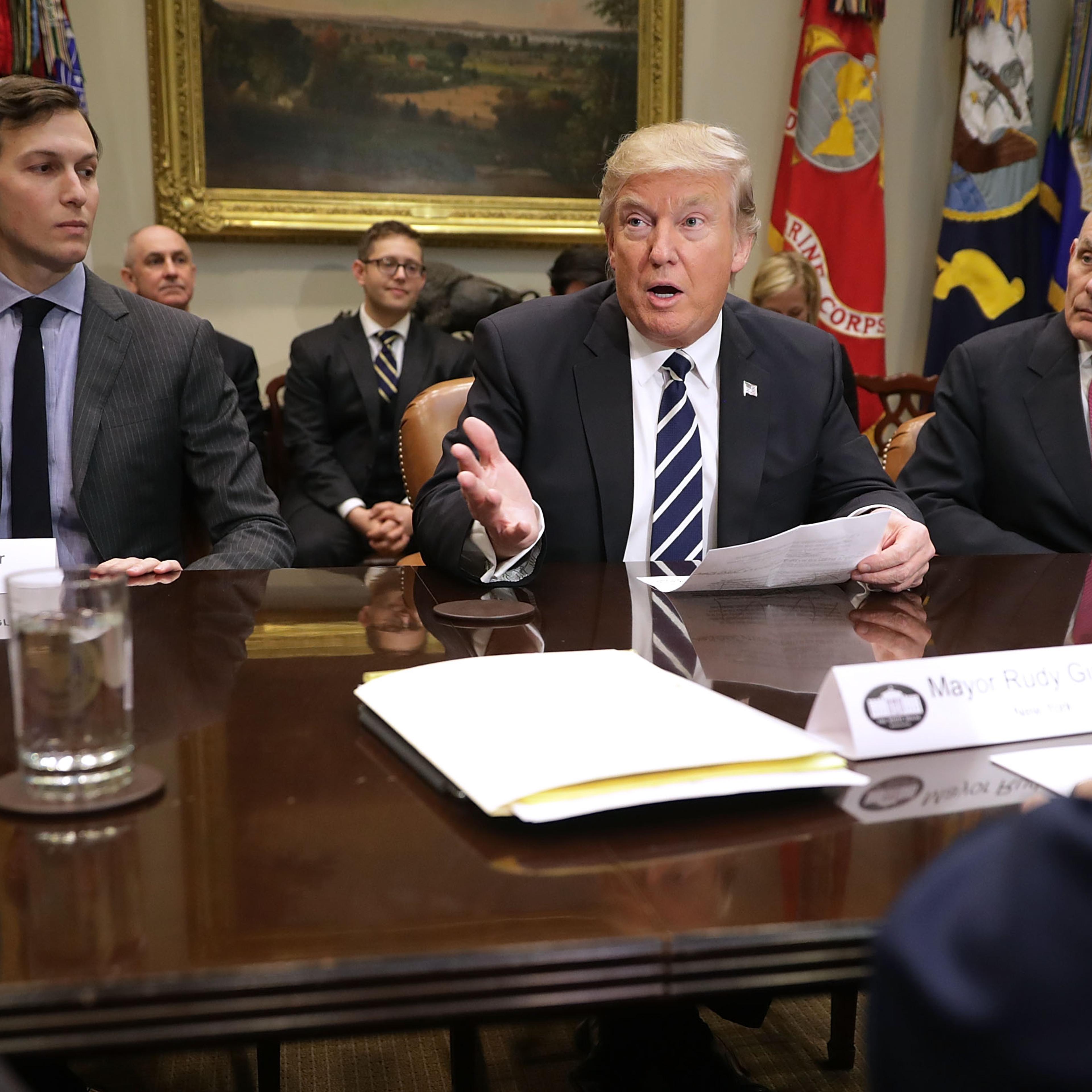 Trump Kushner Kelly