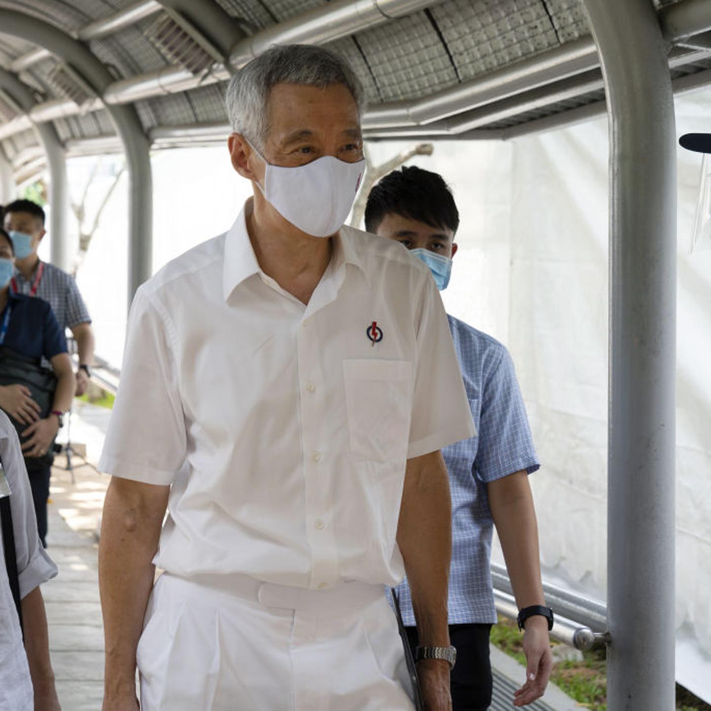 Singapore PM Lee Attends Nomination Center as Elections Kick Off