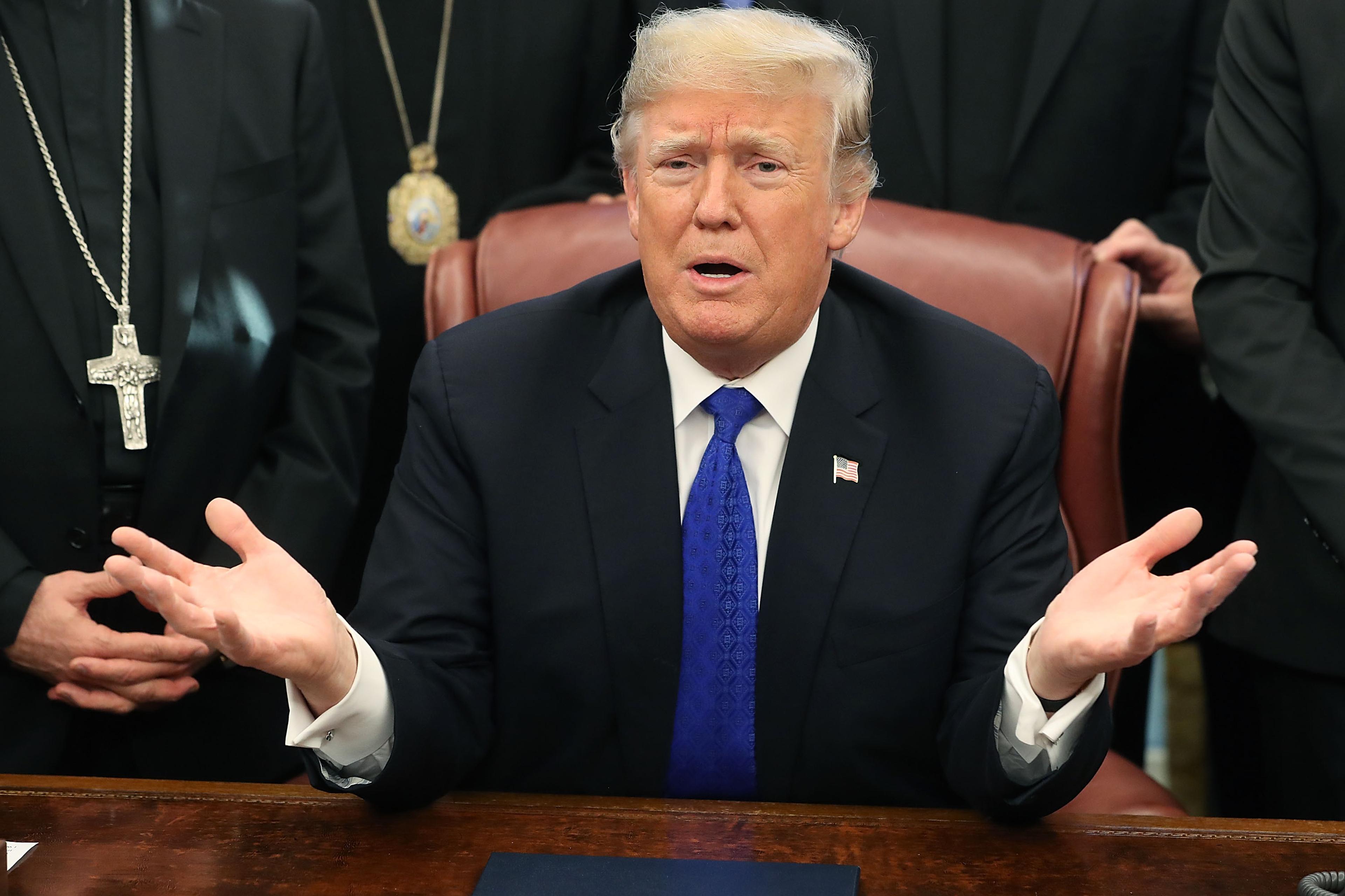 President Trump Signs The Iraq And Syria Genocide Relief And Accountability Act Of 2018