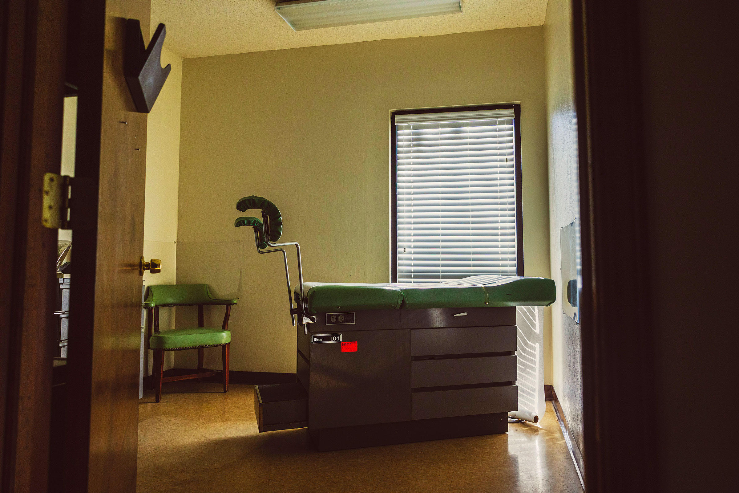 An examination room at the West Alabama Women's Center, an independent clinic that performed the most abortion procedures in the state last year, in Tuscaloosa, Ala., Nov. 16, 2019. (Audra Melton/The New York Times)