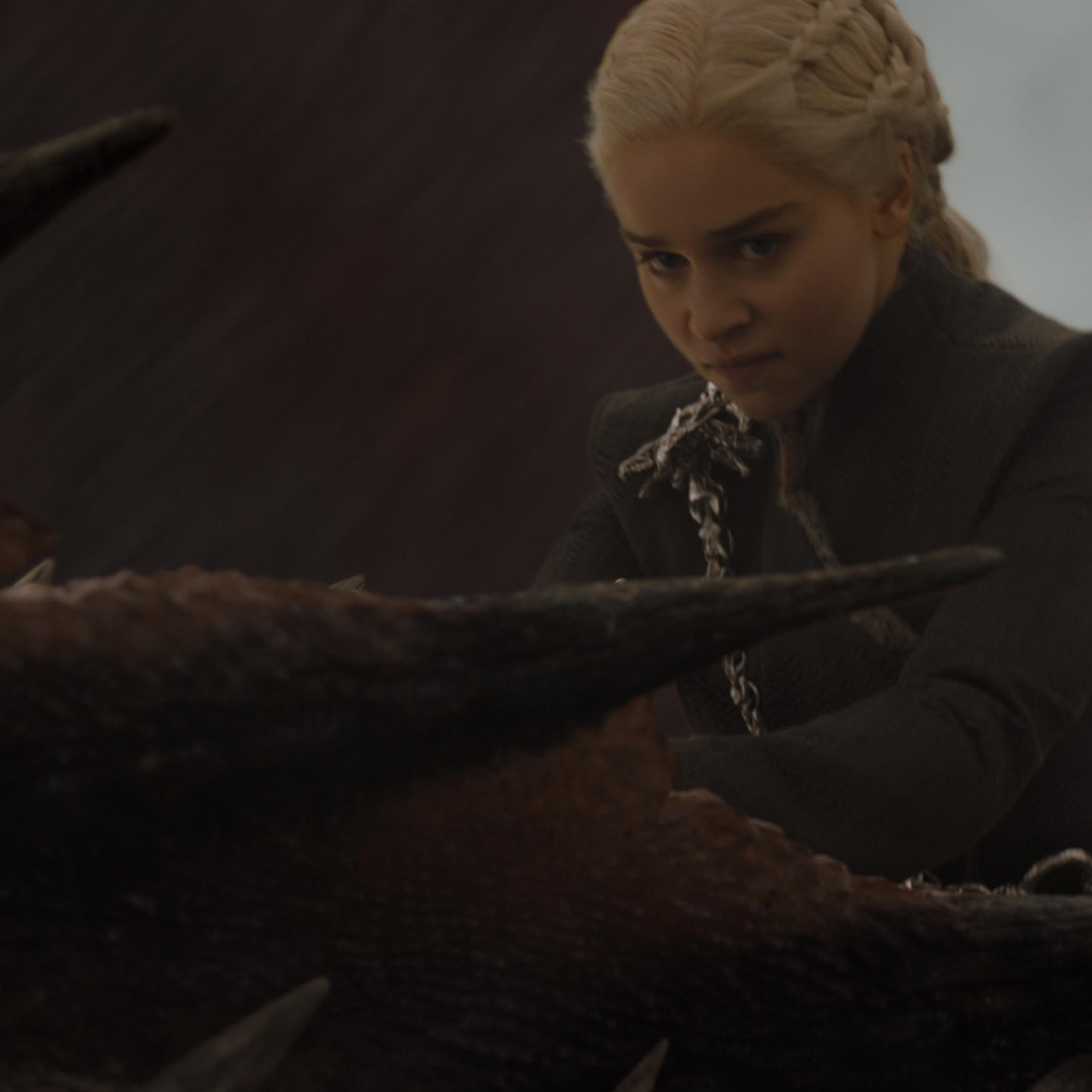 Emilia Clarke in Game of Thrones