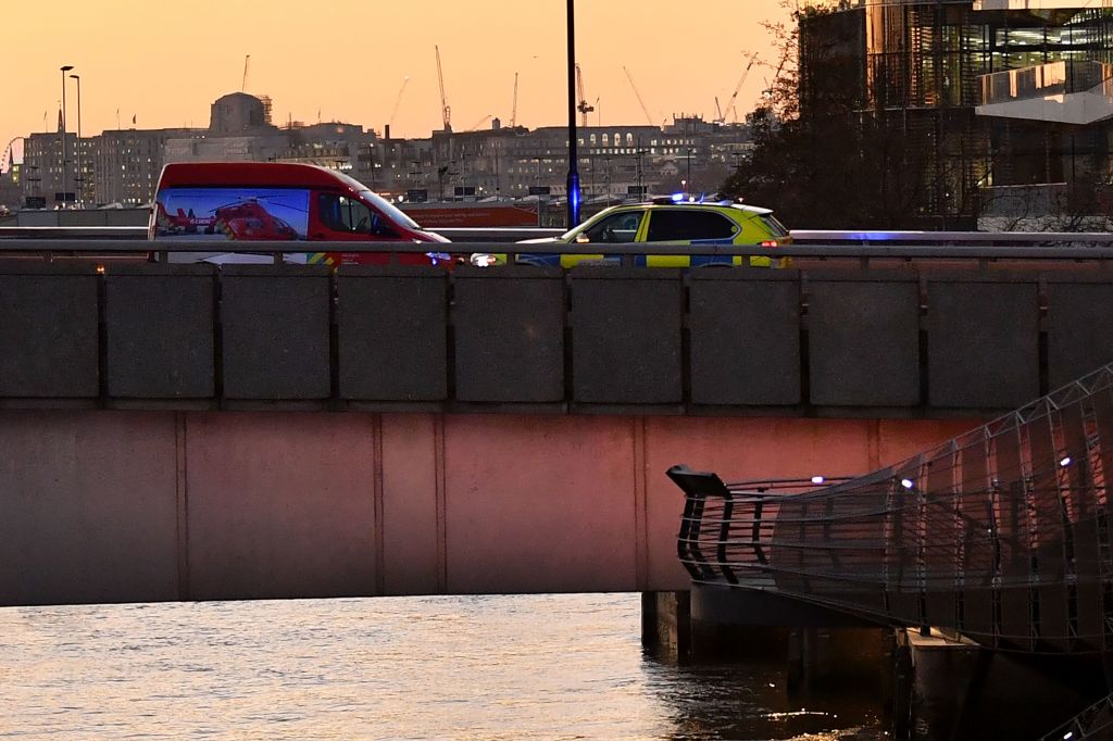 BRITAIN-POLICE-BRIDGE