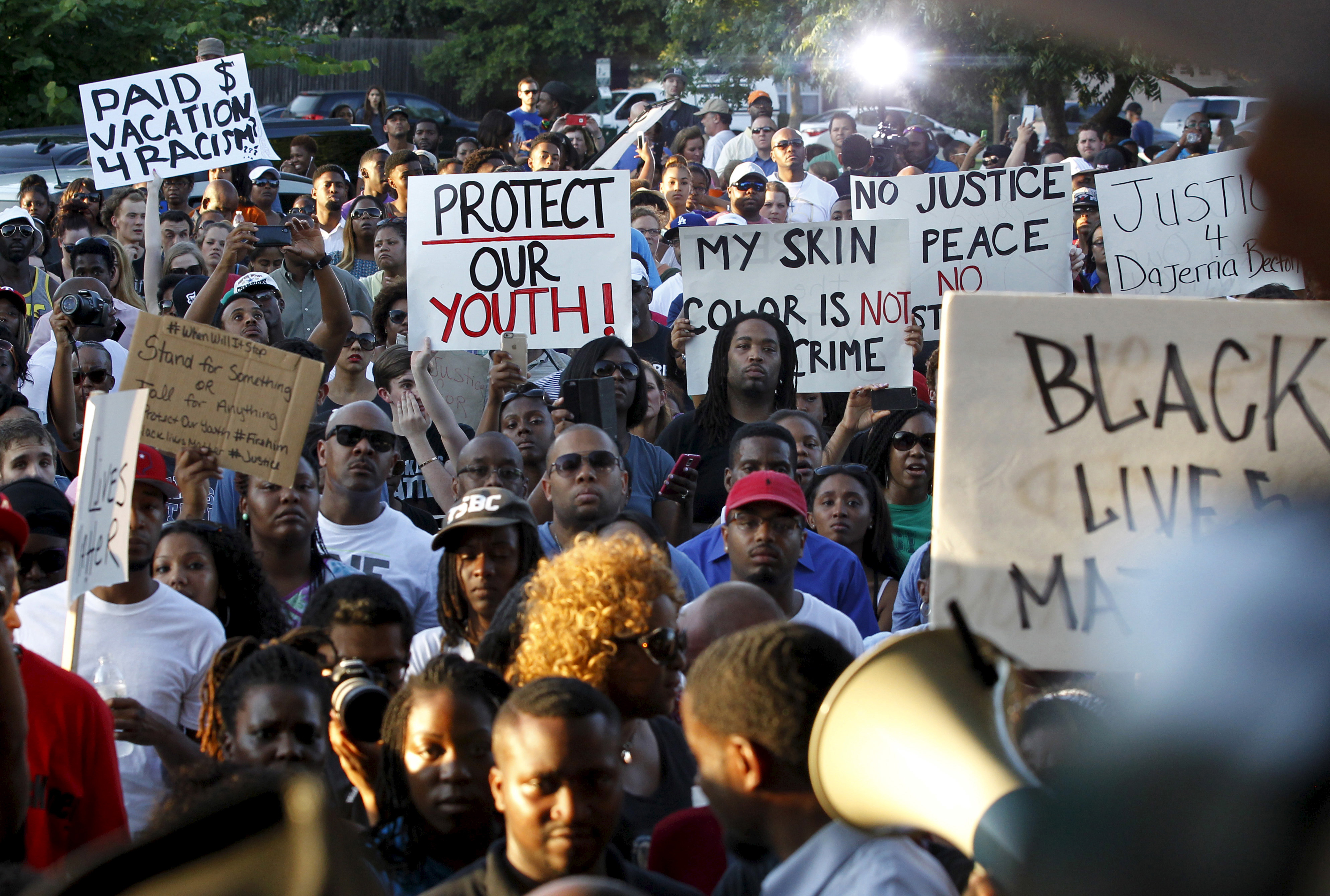 mckinney texas protest police brutality