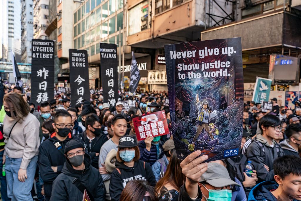 Anti-Government Protests in Hong Kong