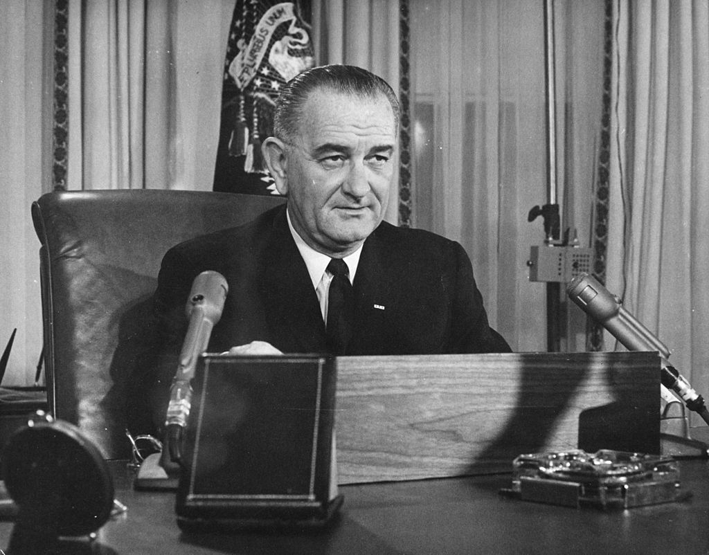 LBJ Does TV