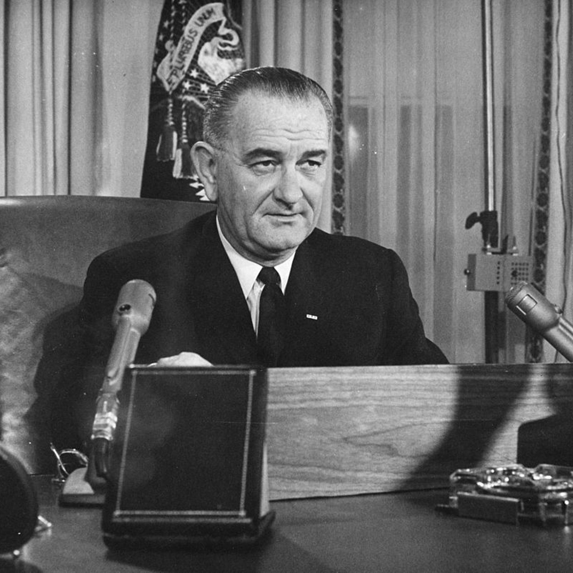 LBJ Does TV