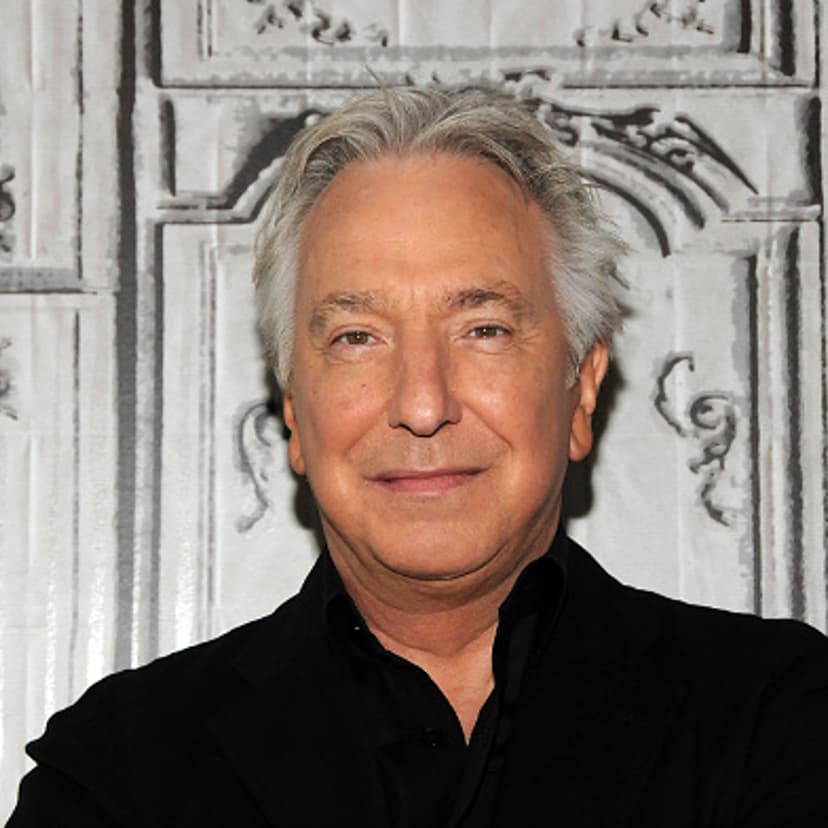 Actor Alan Rickman attends AOL Build Speaker Series Presents: Alan Rickman at AOL Studios In New York on June 19, 2015 in New York City.