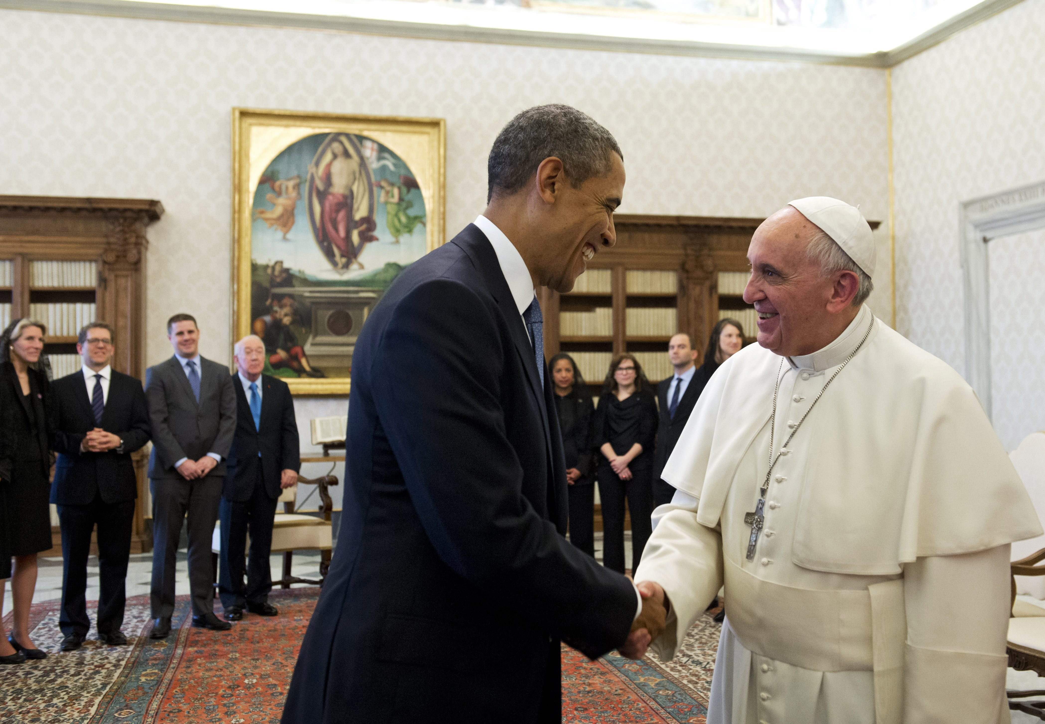VATICAN-US-OBAMA-POPE