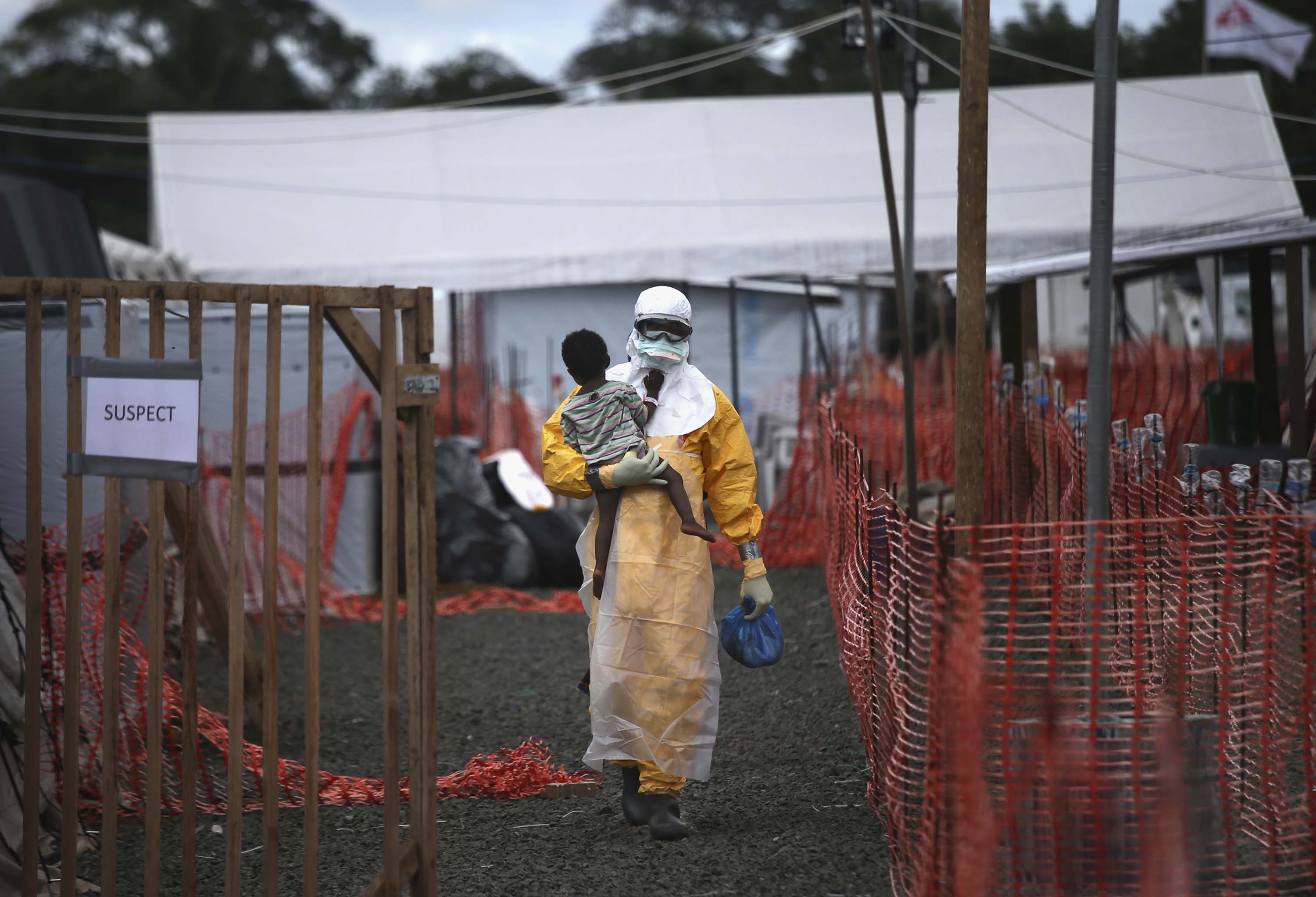 Liberia Races To Expand Ebola Treatment Facilities, As U.S. Troops Arrive